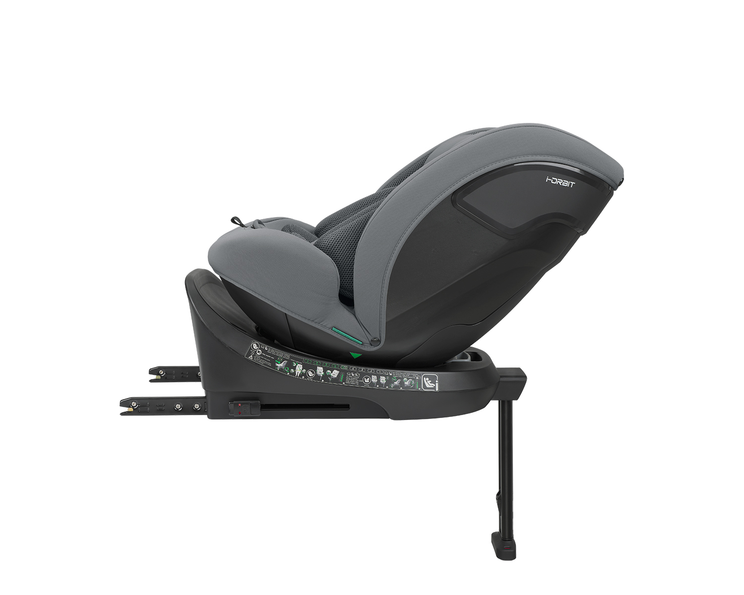 Стол за кола 40-150 см i-Orbit i-SIZE Light Grey 2025