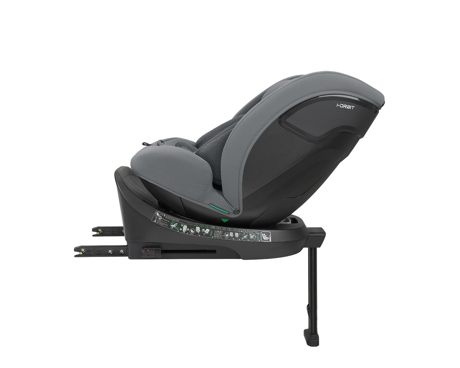 Стол за кола 40-150 см i-Orbit i-SIZE Light Grey 2025