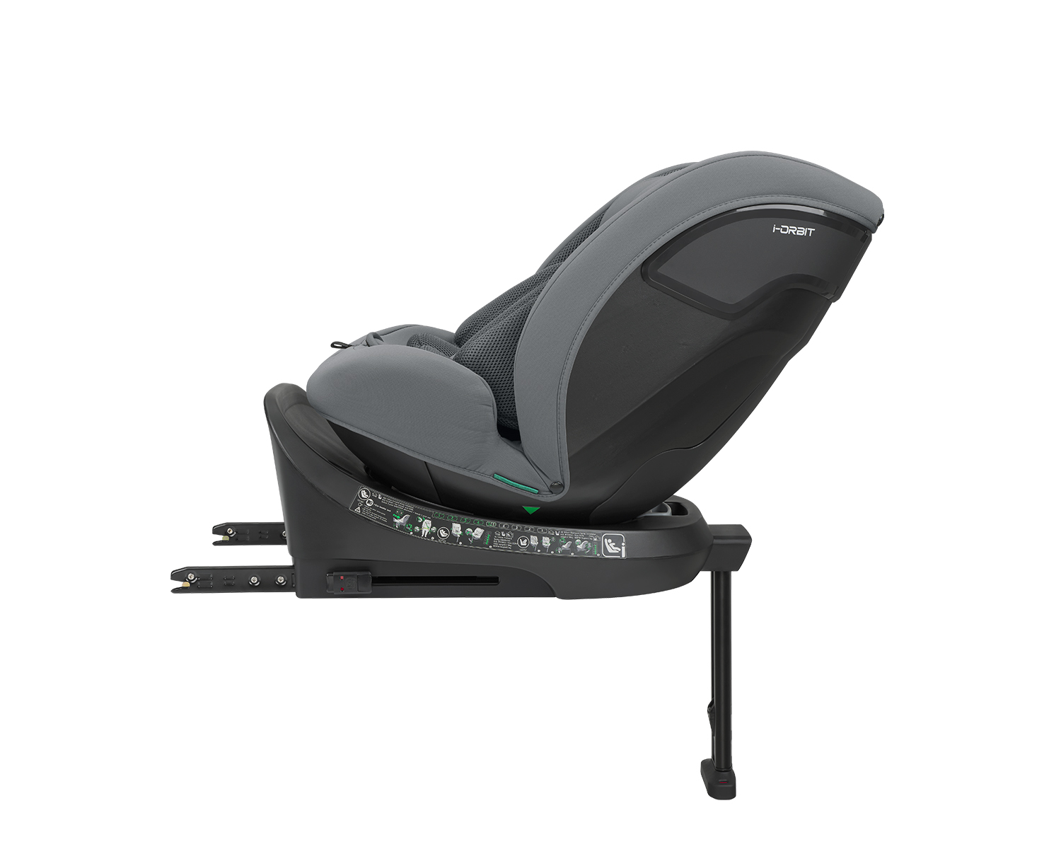 Стол за кола 40-150 см i-Orbit i-SIZE Light Grey 2025
