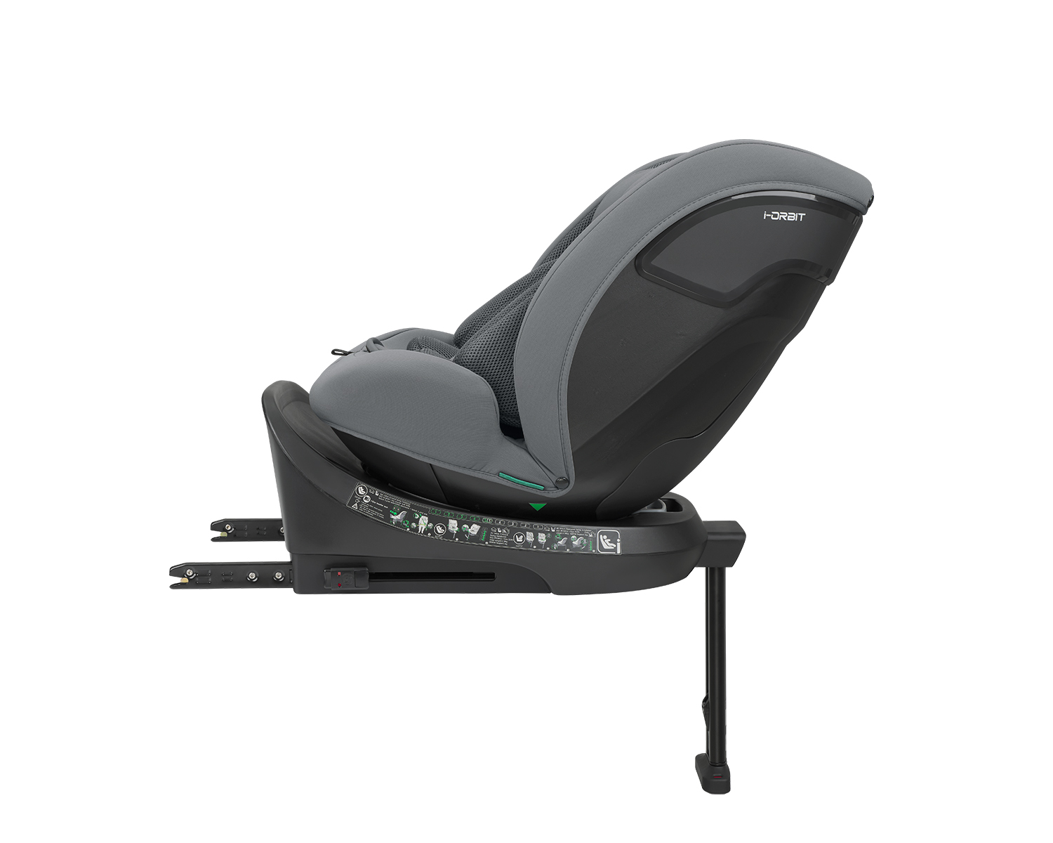 Стол за кола 40-150 см i-Orbit i-SIZE Light Grey 2025