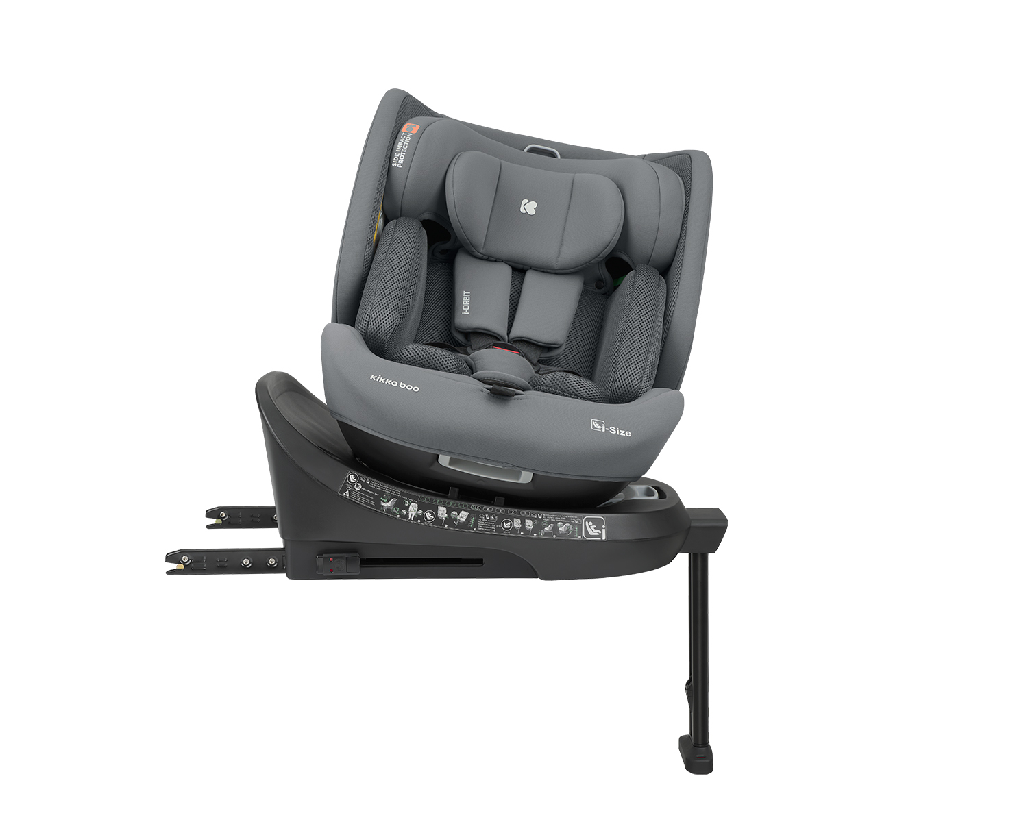 Стол за кола 40-150 см i-Orbit i-SIZE Light Grey 2025