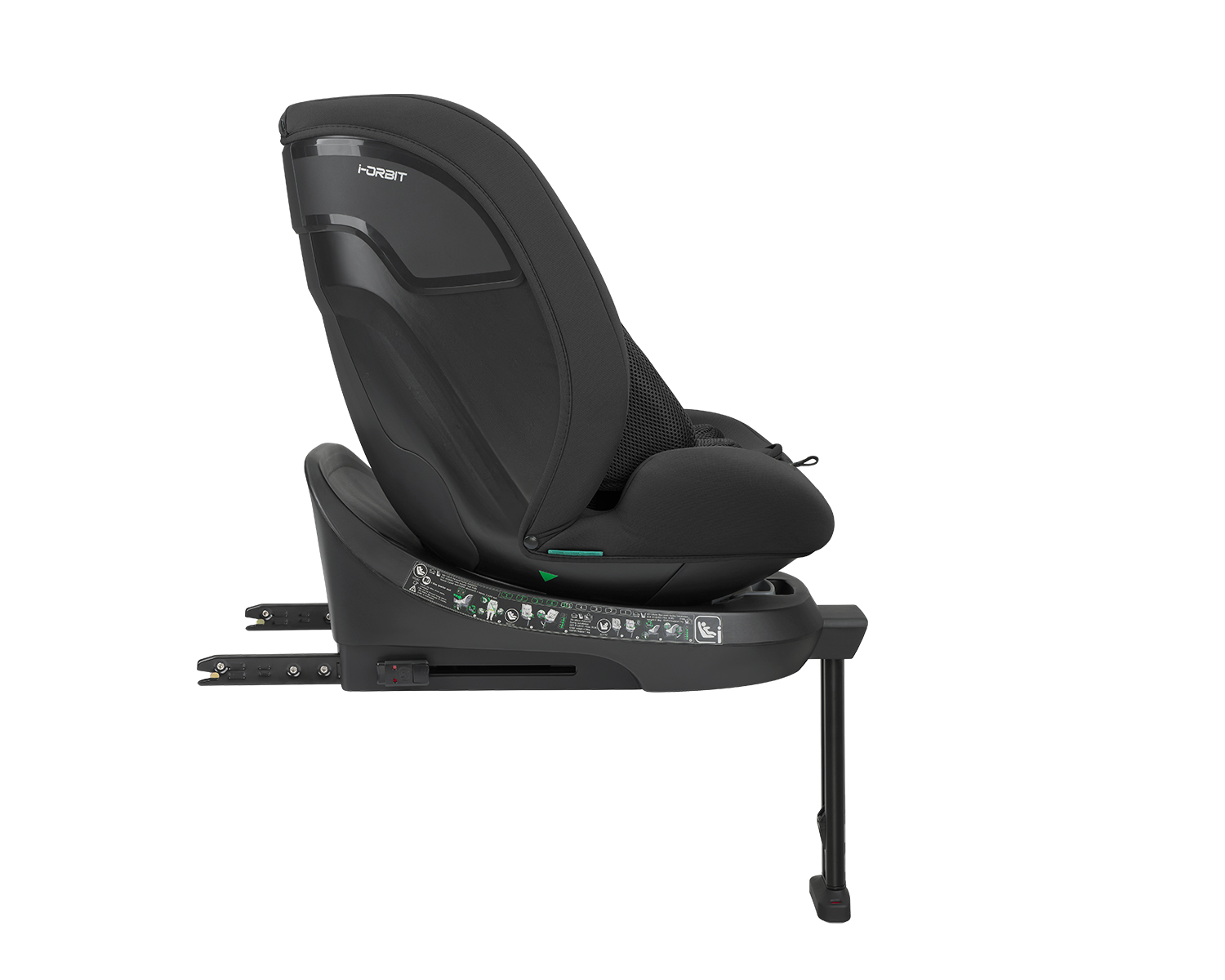 Стол за кола 40-150 см i-Orbit i-SIZE Black 2025