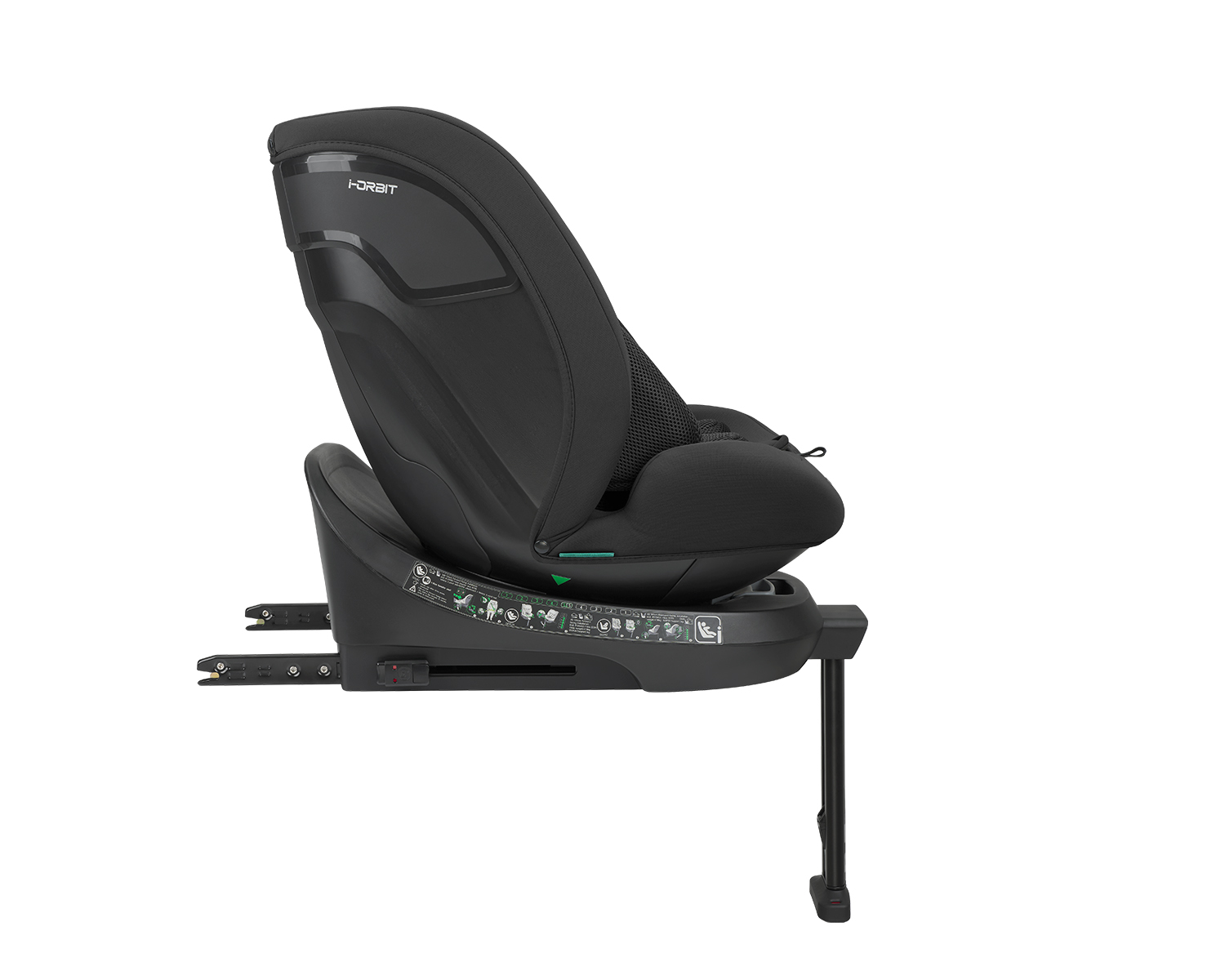 Стол за кола 40-150 см i-Orbit i-SIZE Black 2025