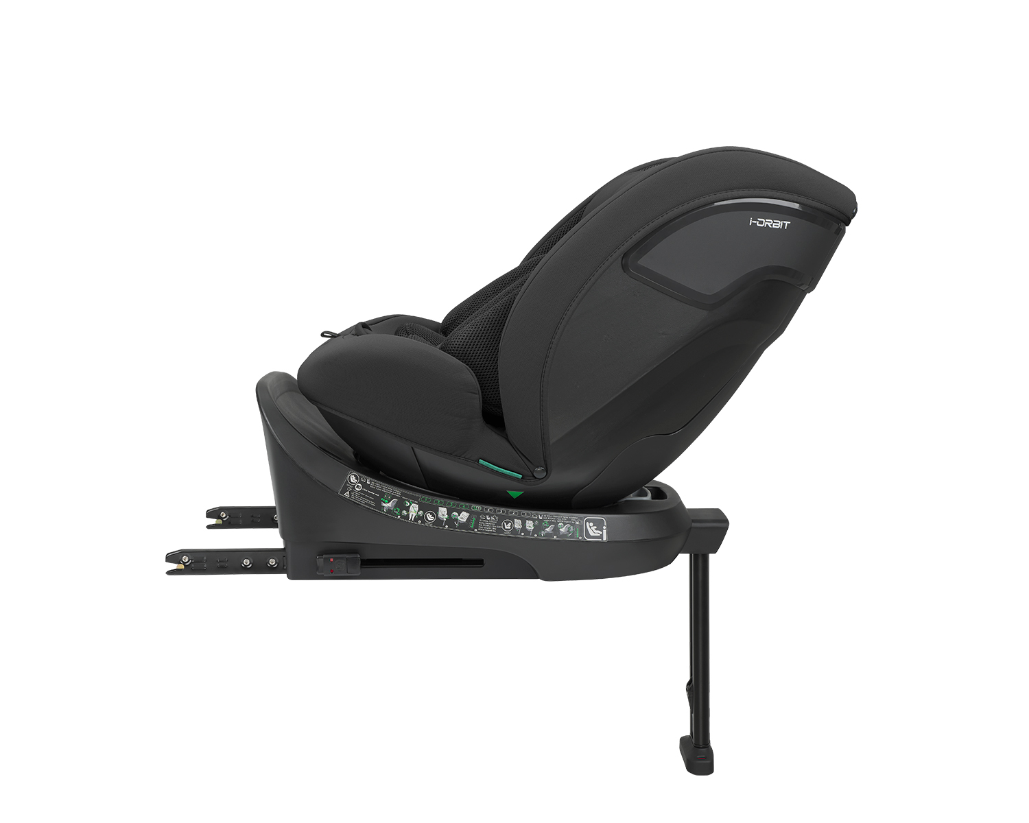 Стол за кола 40-150 см i-Orbit i-SIZE Black 2025