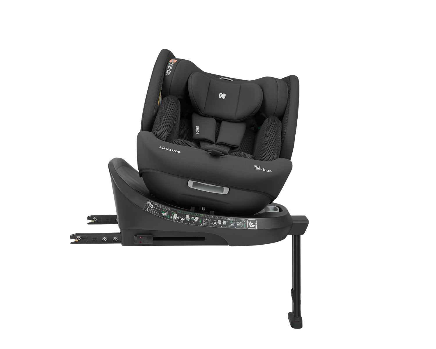 Стол за кола 40-150 см i-Orbit i-SIZE Black 2025