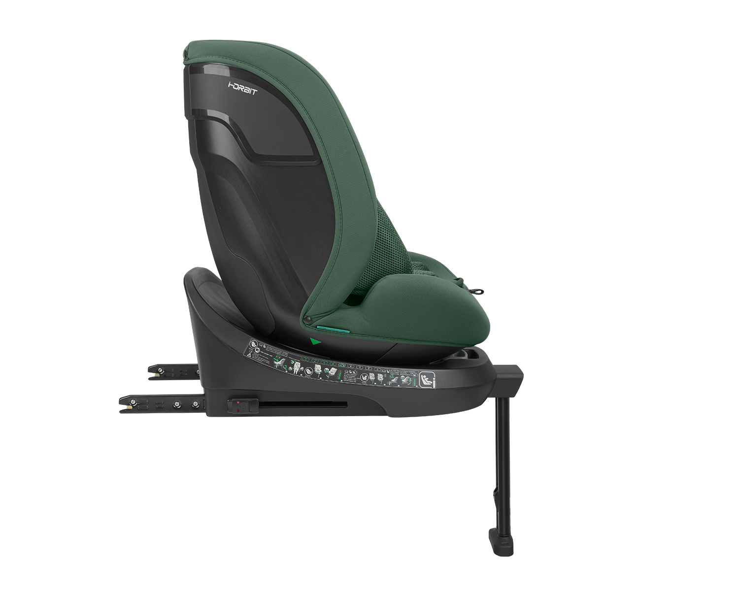 Стол за кола 40-150 см i-Orbit i-SIZE Army Green 2025