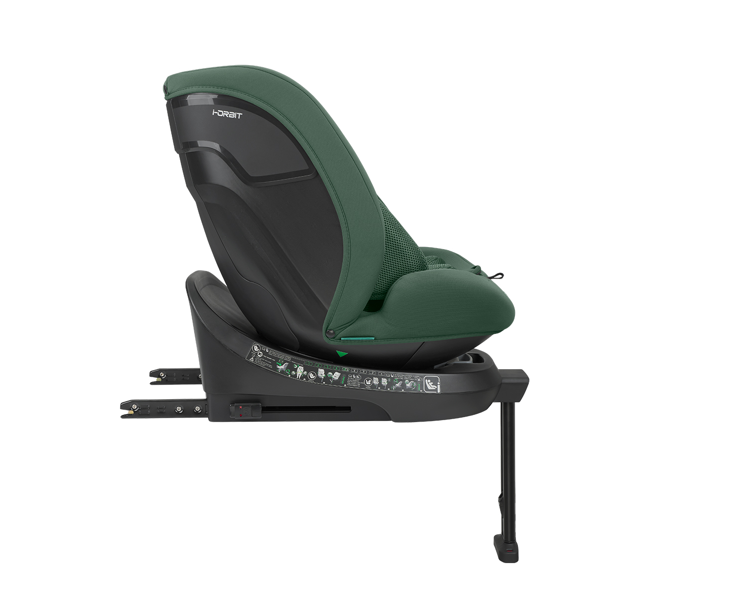 Стол за кола 40-150 см i-Orbit i-SIZE Army Green 2025