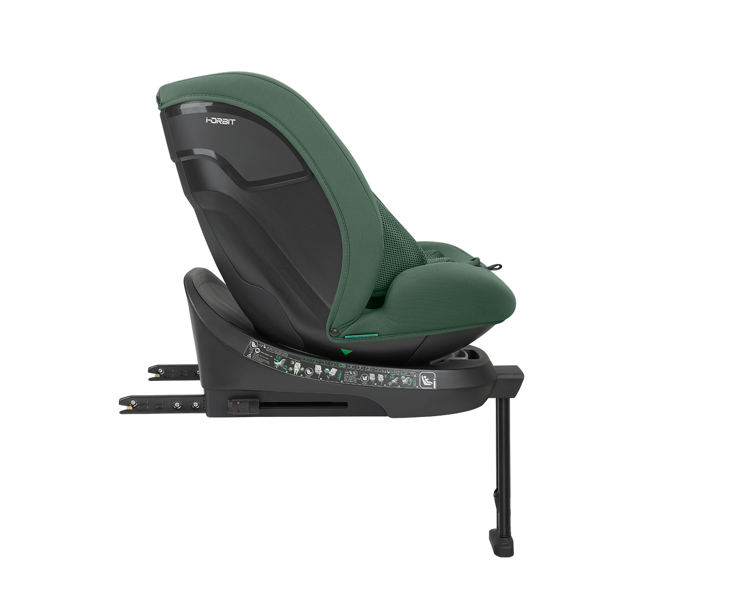 Стол за кола 40-150 см i-Orbit i-SIZE Army Green 2025