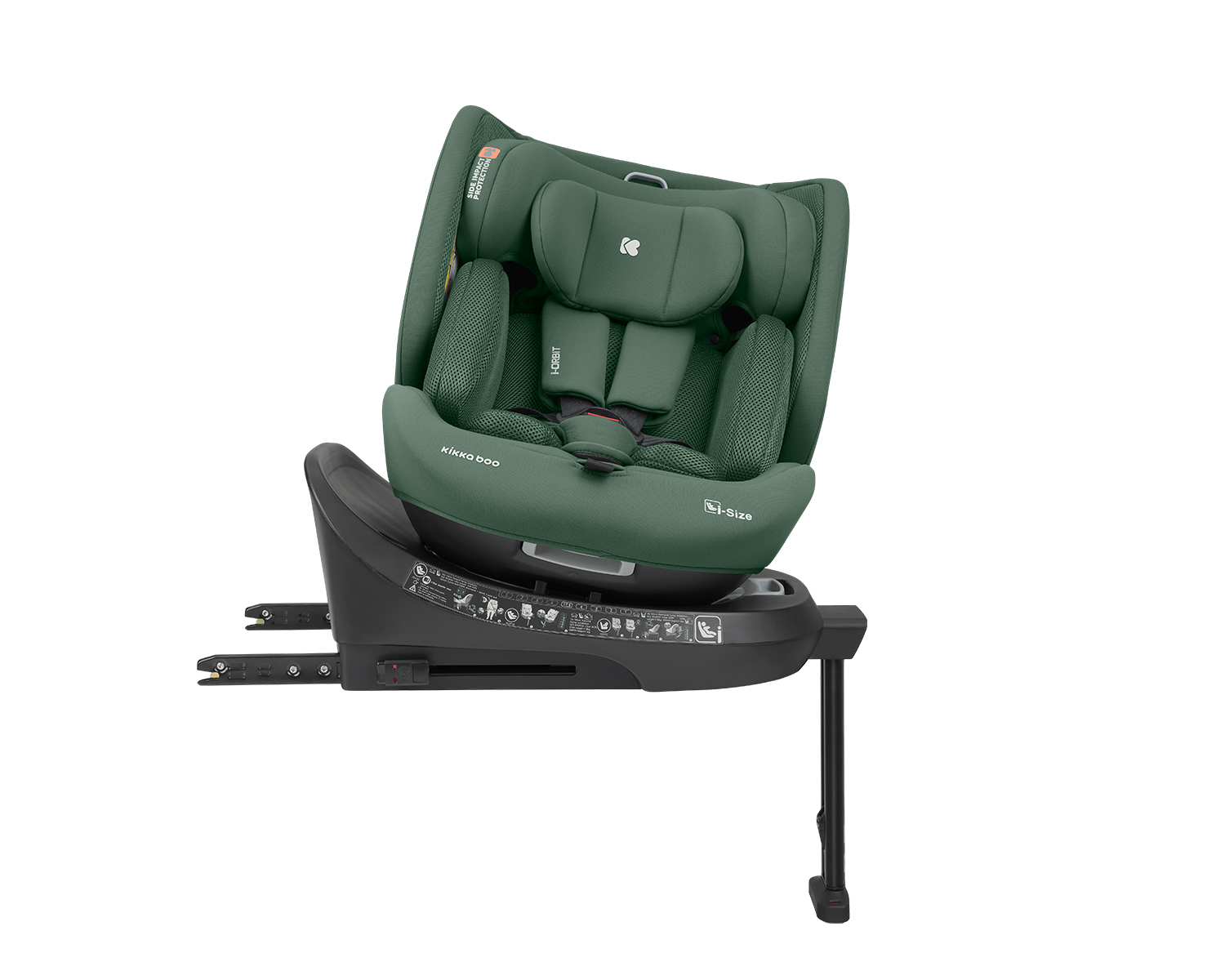 Стол за кола 40-150 см i-Orbit i-SIZE Army Green 2025