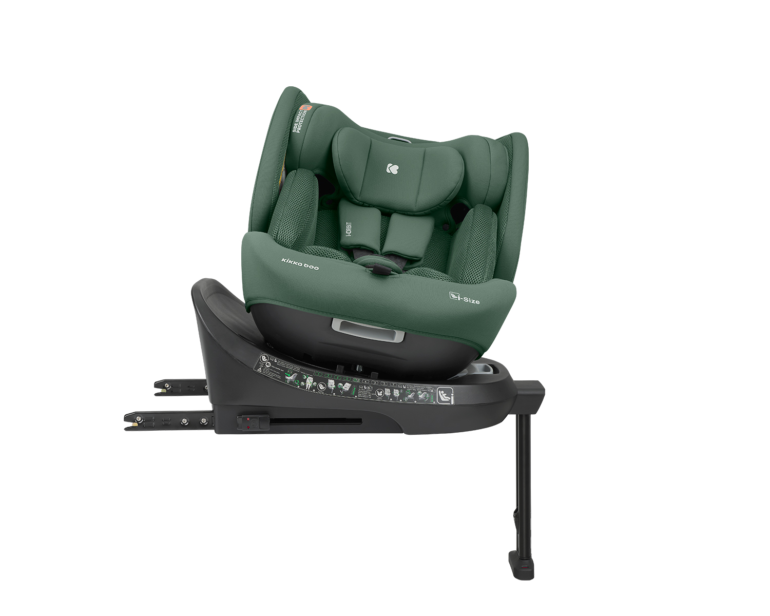 Стол за кола 40-150 см i-Orbit i-SIZE Army Green 2025