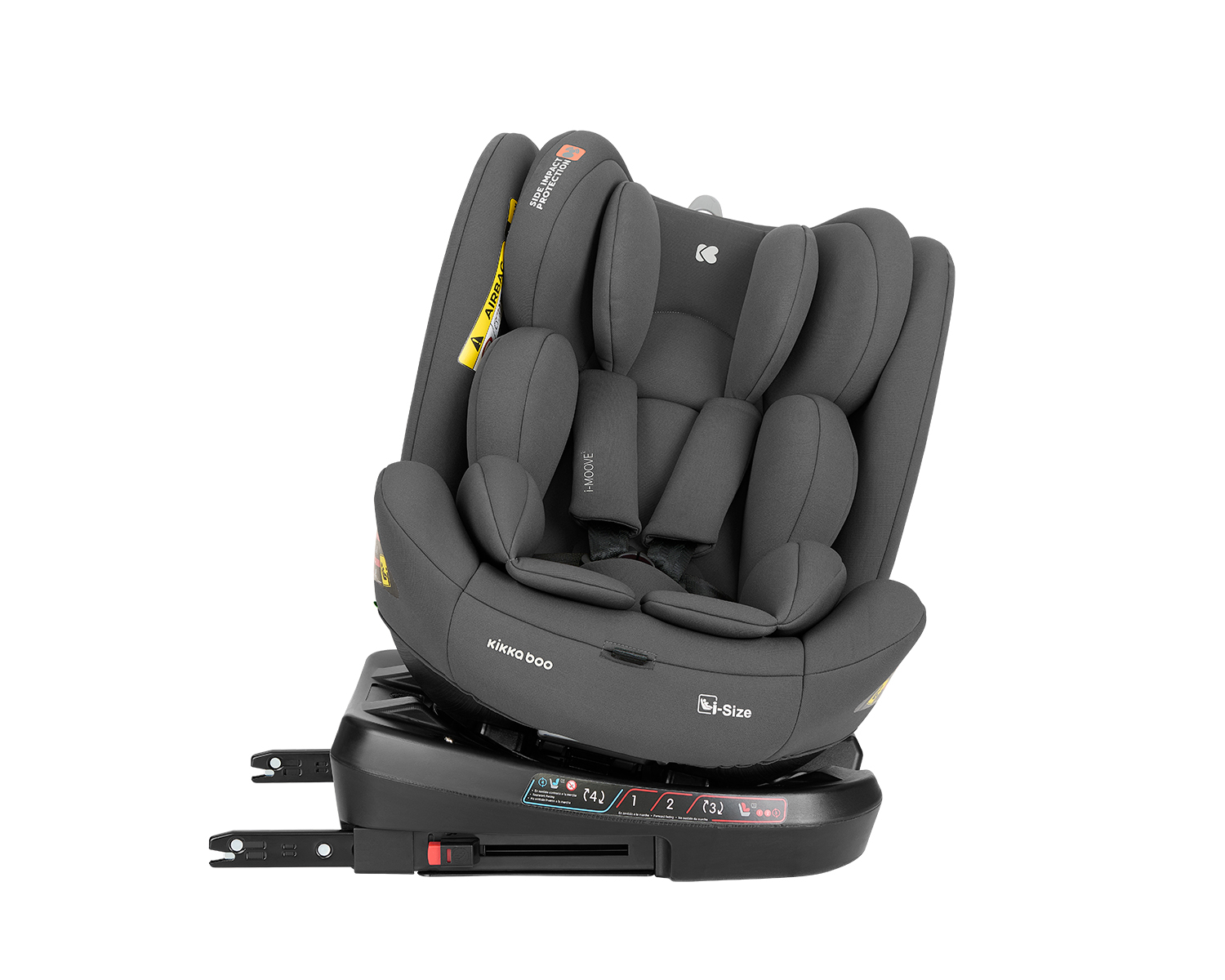 Стол за кола 40-150 см i-Moove 2 i-SIZE Dark Grey