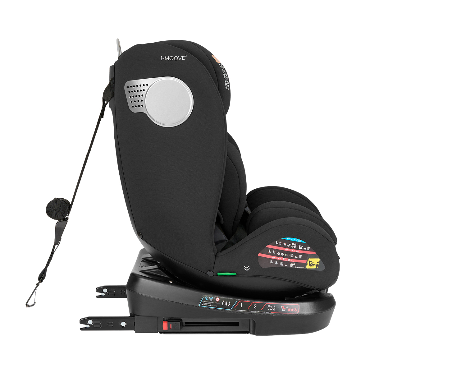 Стол за кола 40-150 см i-Moove 2 i-SIZE Black