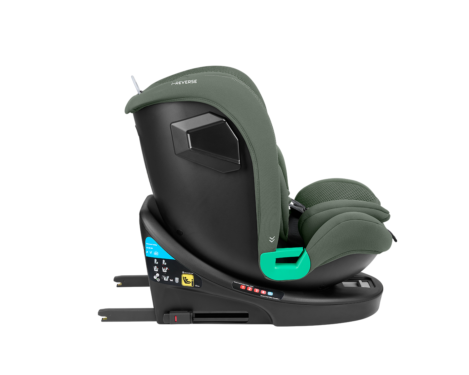 Стол за кола 40-150 см i-Reverse i-SIZE Army Green
