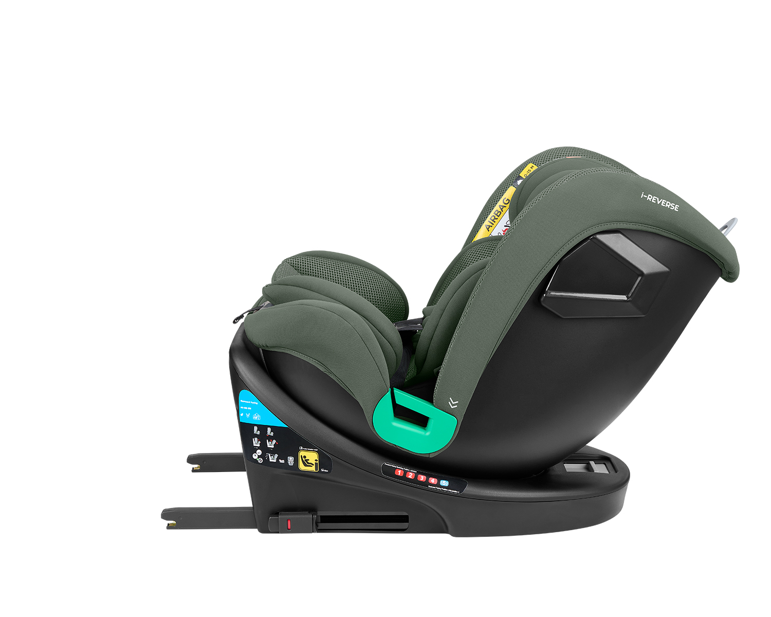 Стол за кола 40-150 см i-Reverse i-SIZE Army Green