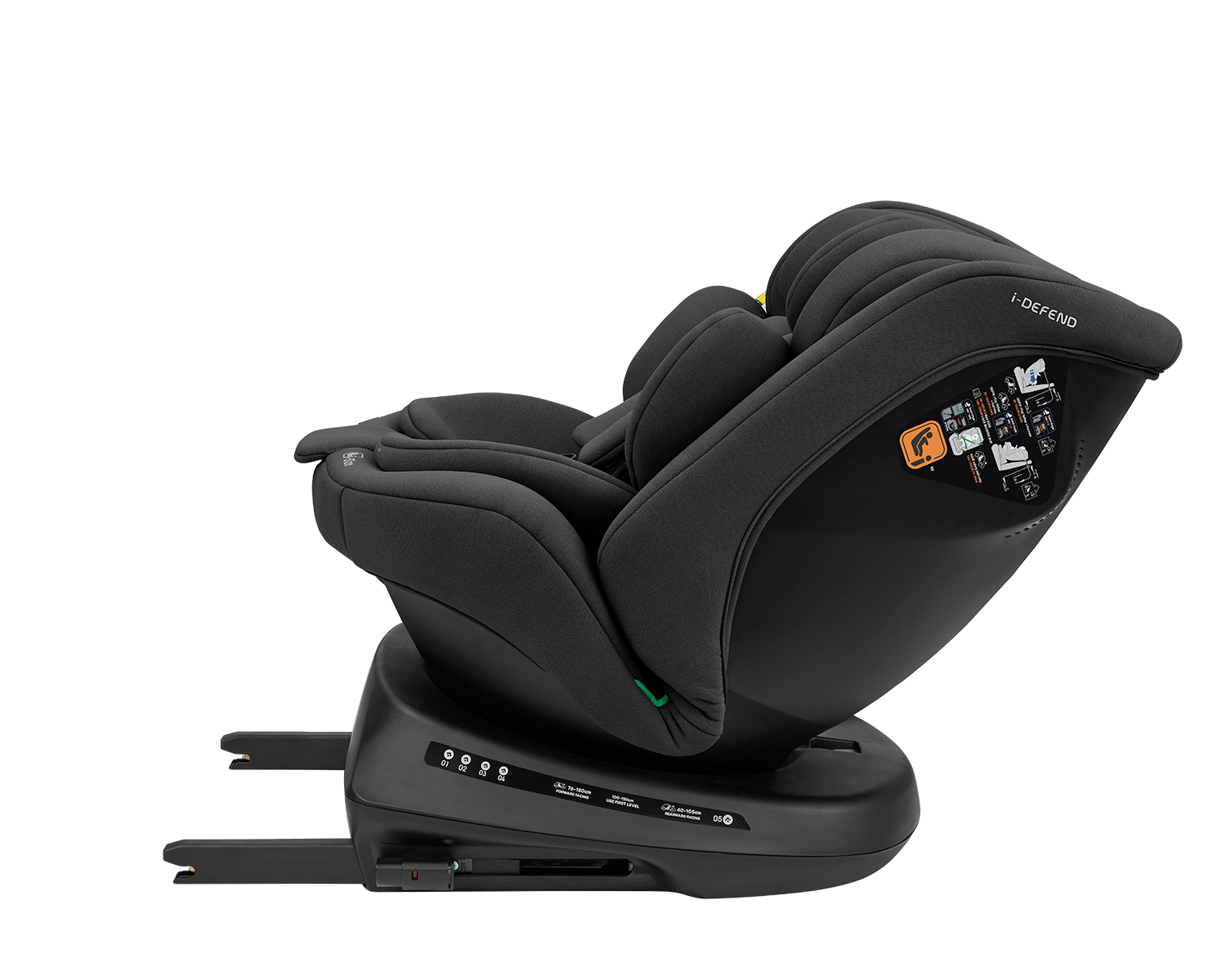 Стол за кола 40-150 см i-Defend i-SIZE Black