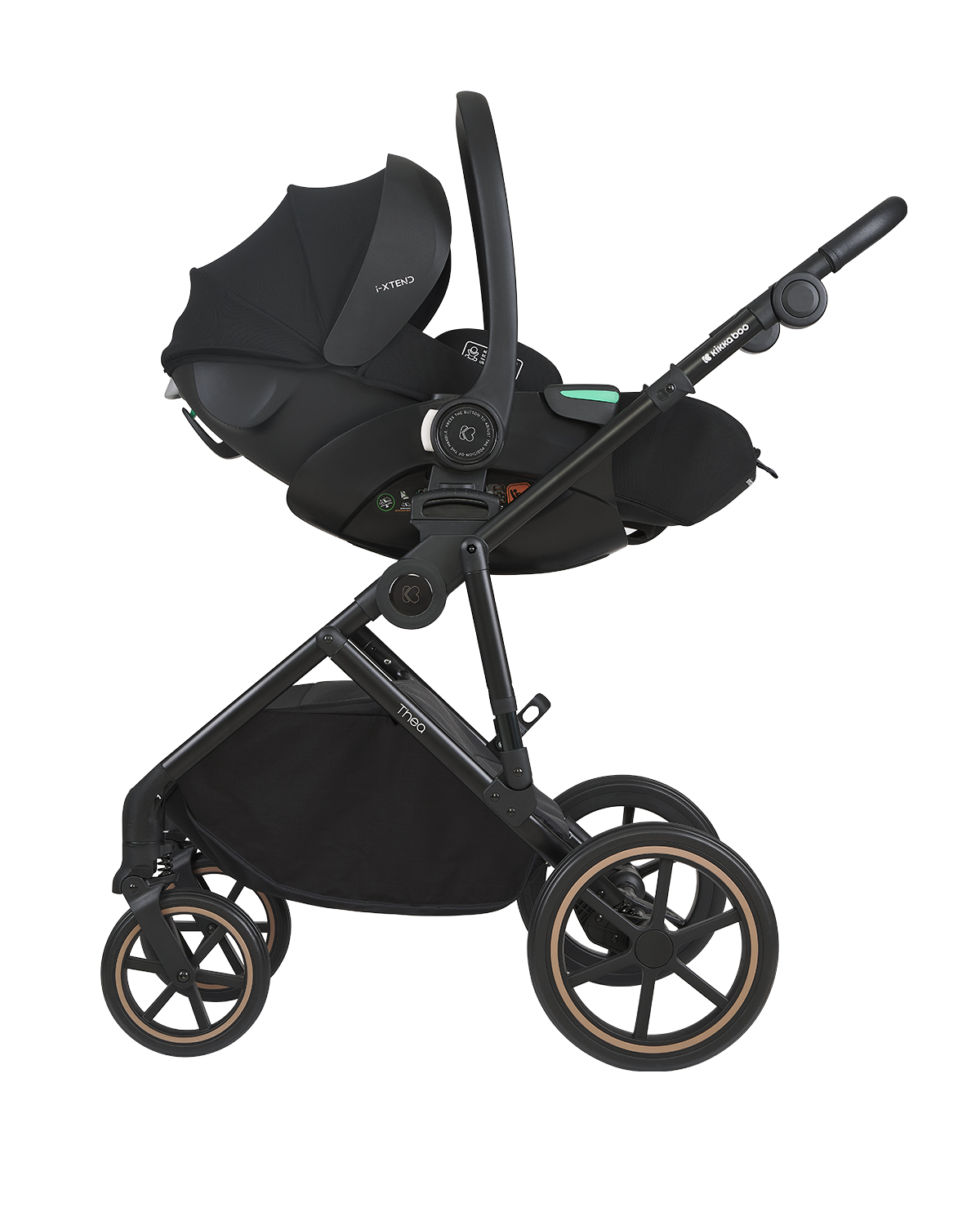 Стол за кола 40-87 см i-Xtend i-SIZE Black