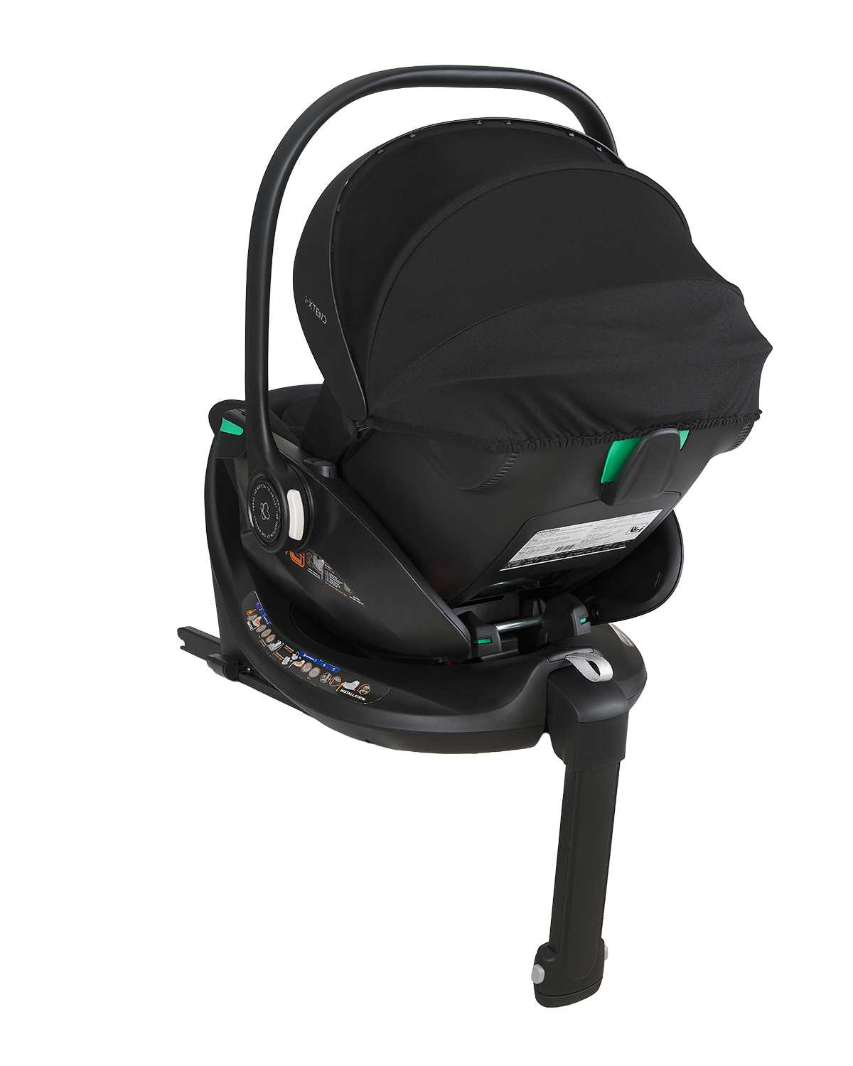 Стол за кола 40-87 см i-Xtend i-SIZE Black