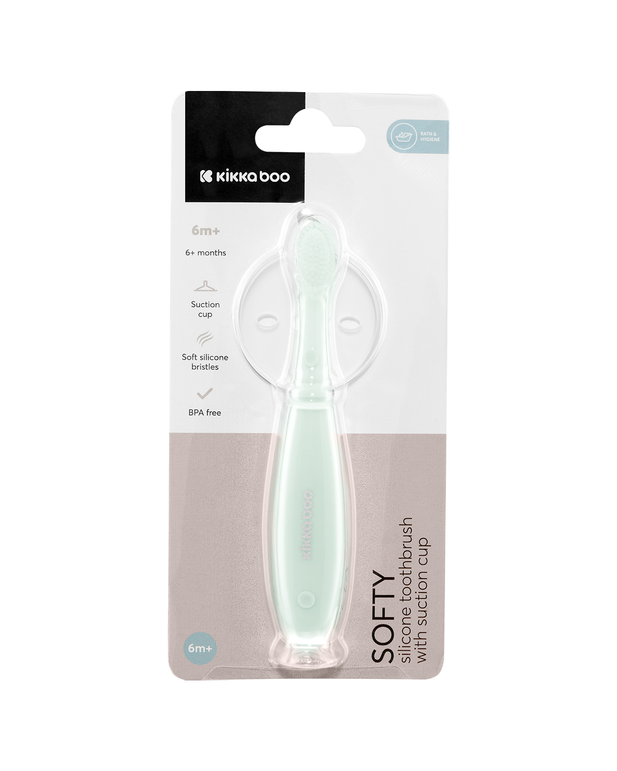 Четка силиконова за зъби Softy Mint