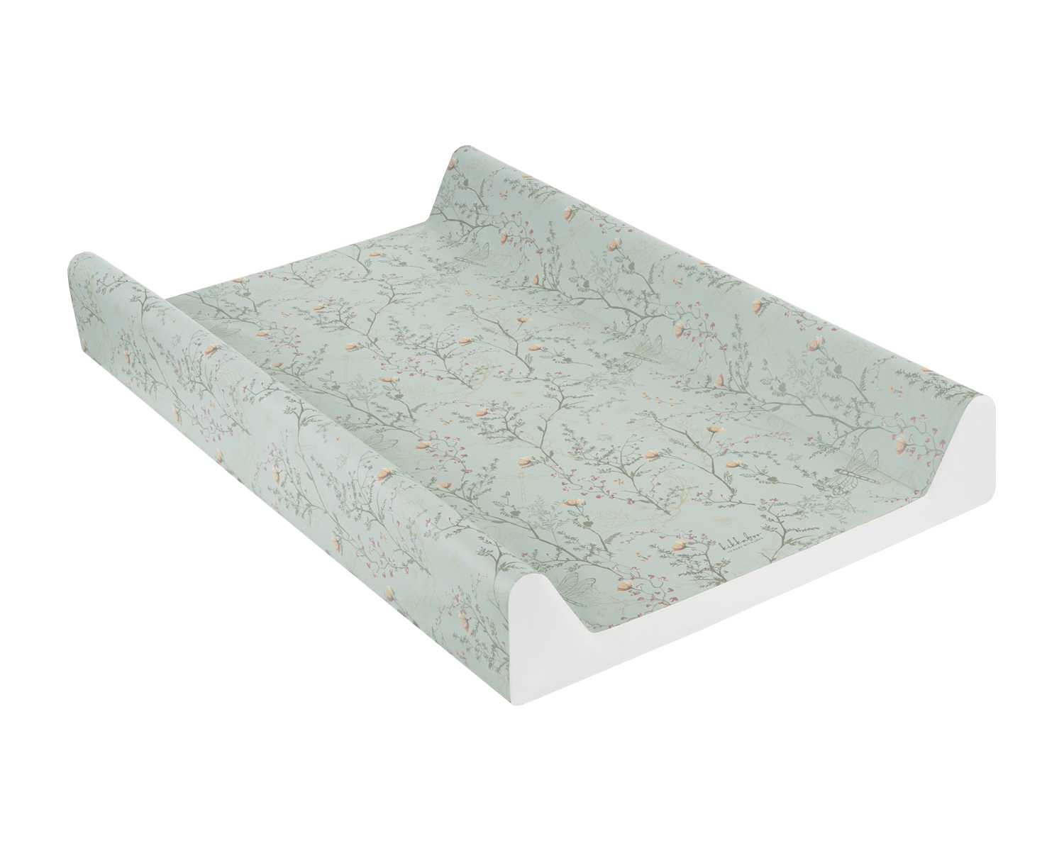 Твърда PVC подложка за повиване 50х80см Secret Garden Green