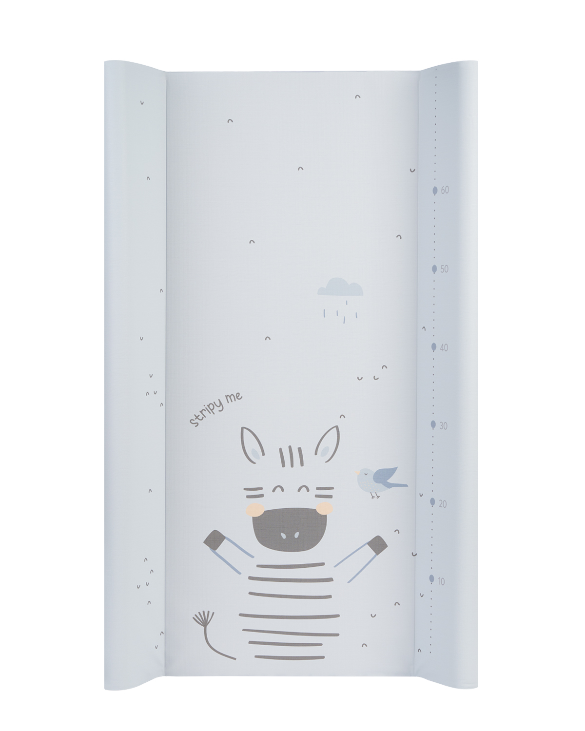 Мека PVC подложка за повиване 50х70см Stripy Friends