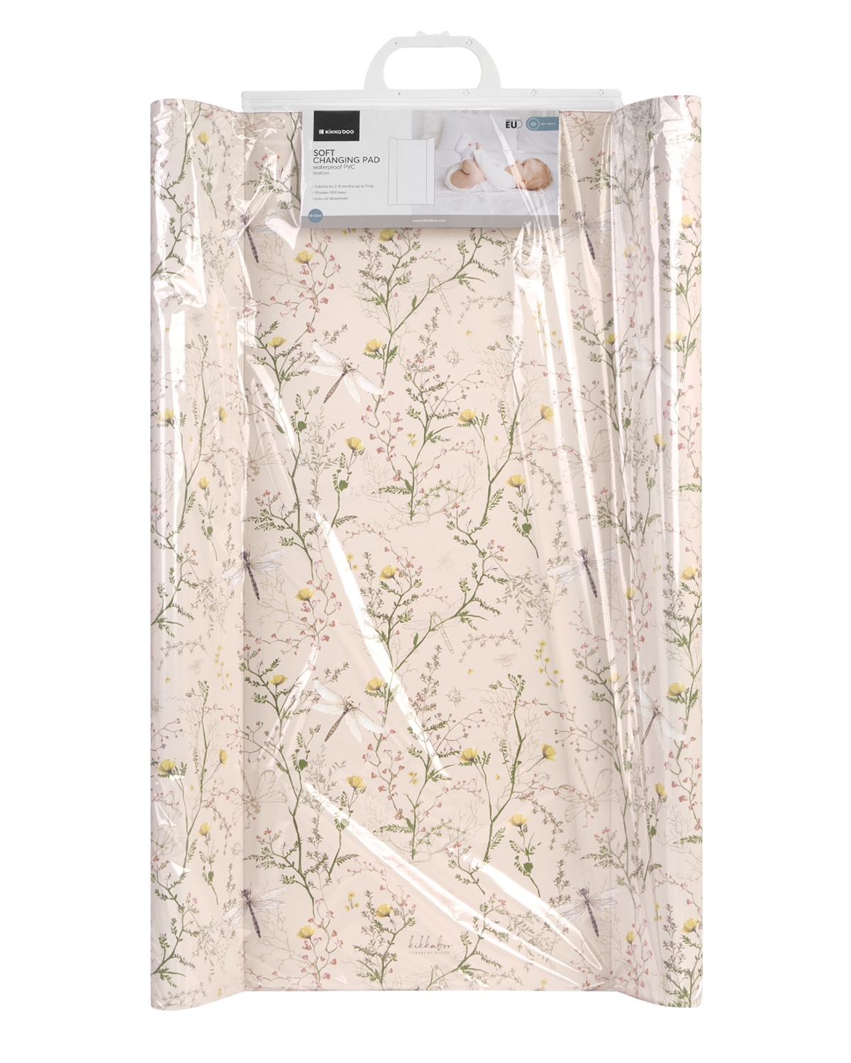 Мека PVC подложка за повиване 50х80см Secret Garden Beige