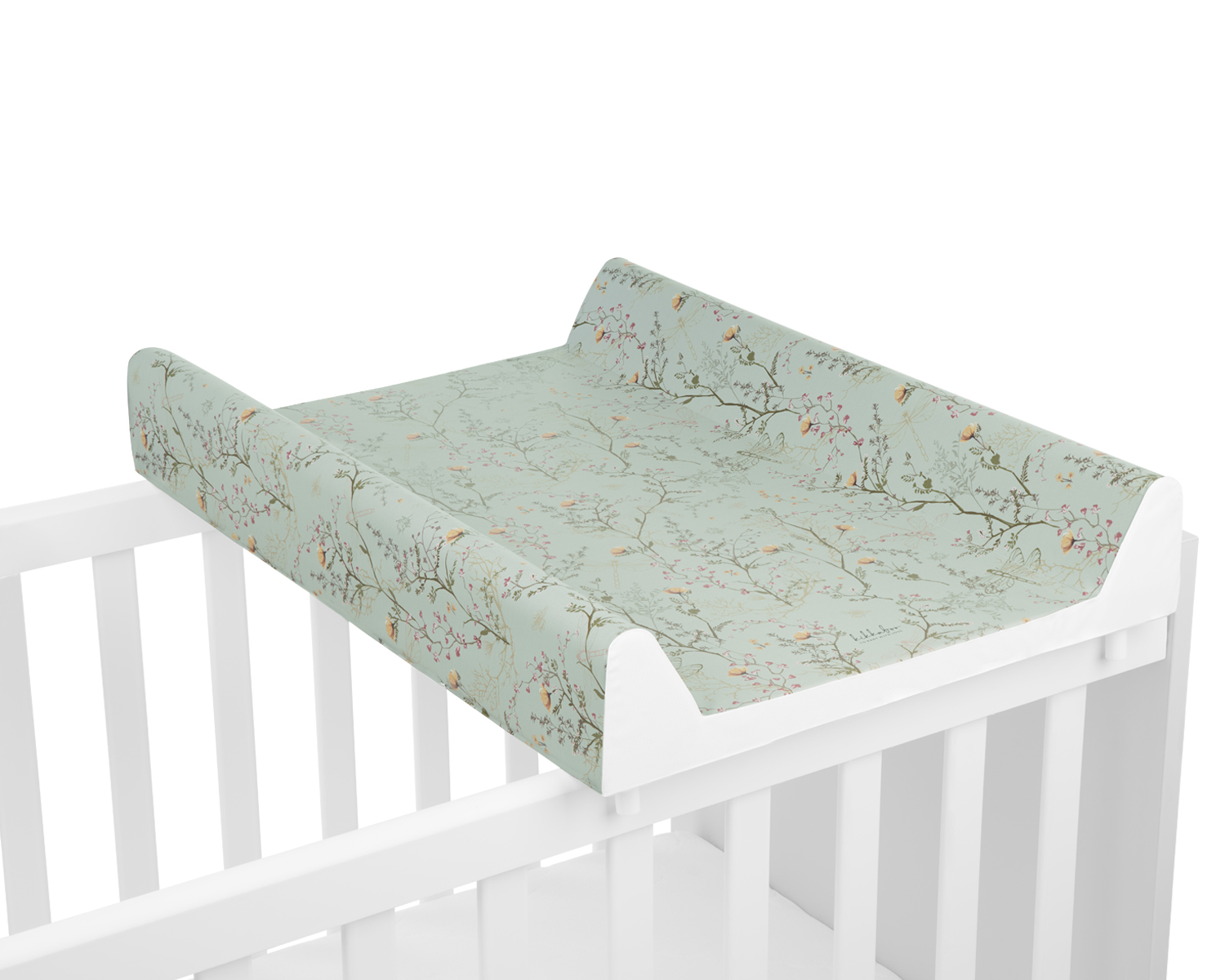 Твърда PVC подложка за повиване 50х70см Secret Garden Green