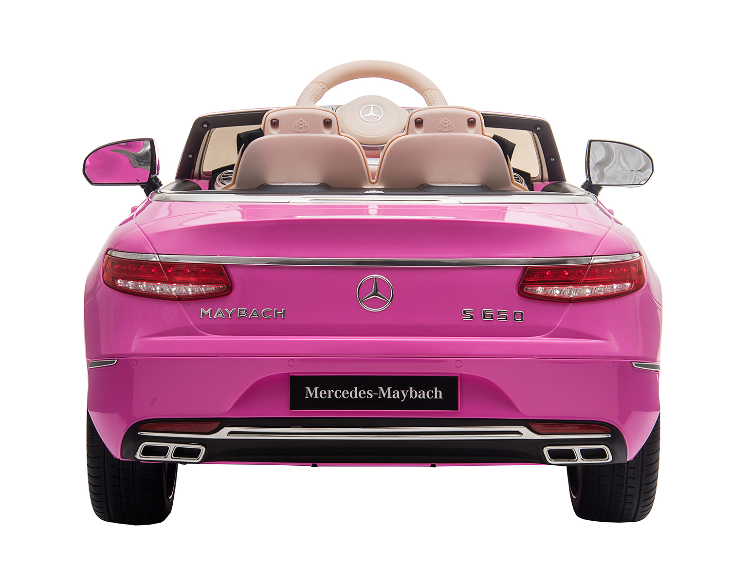 Акумулаторна кола Licensed Mercedes Maybach S650 CABRIOLET Pink