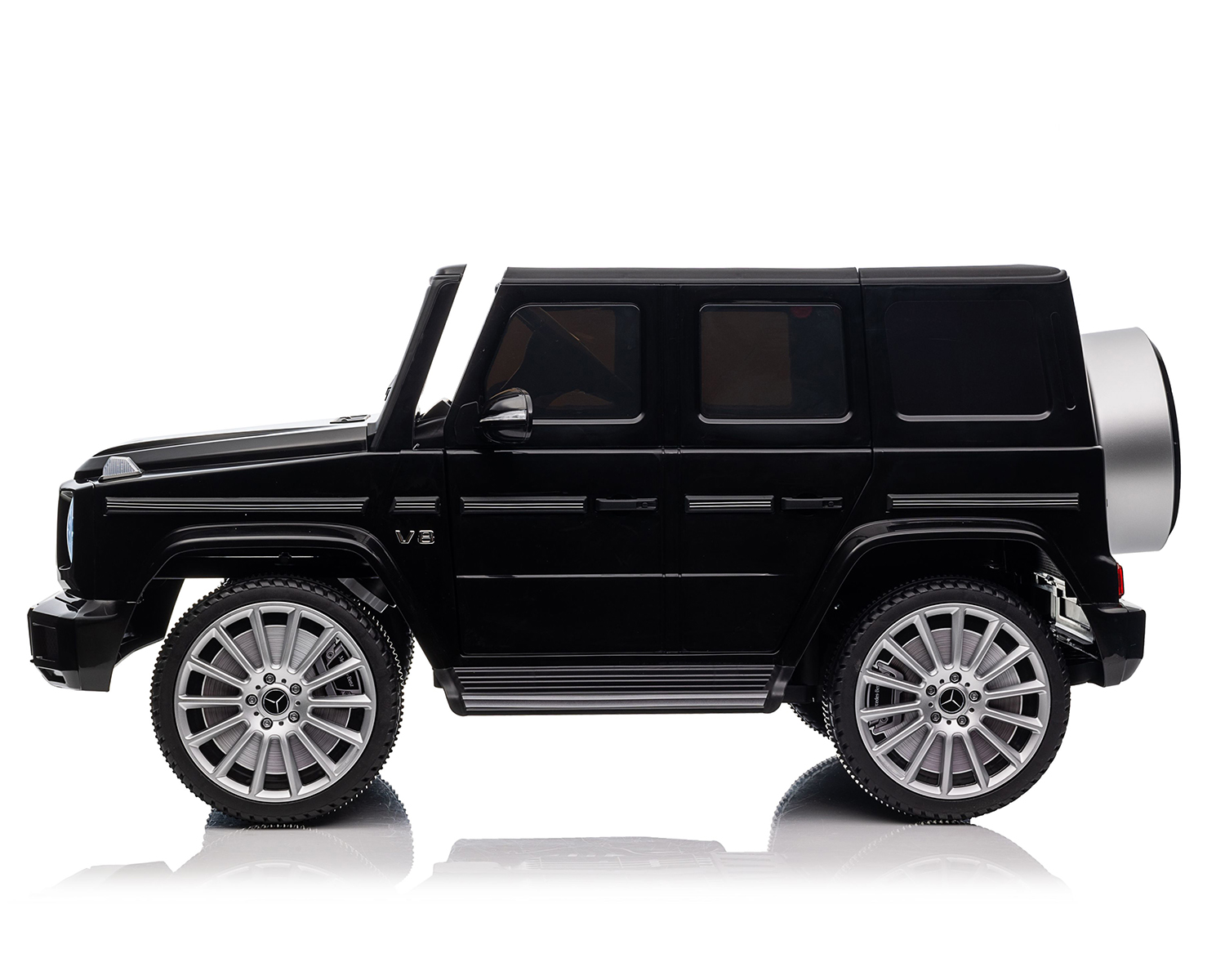 Акумулаторна кола Licensed Mercedes Benz G500 Black + батерия 12V10AH