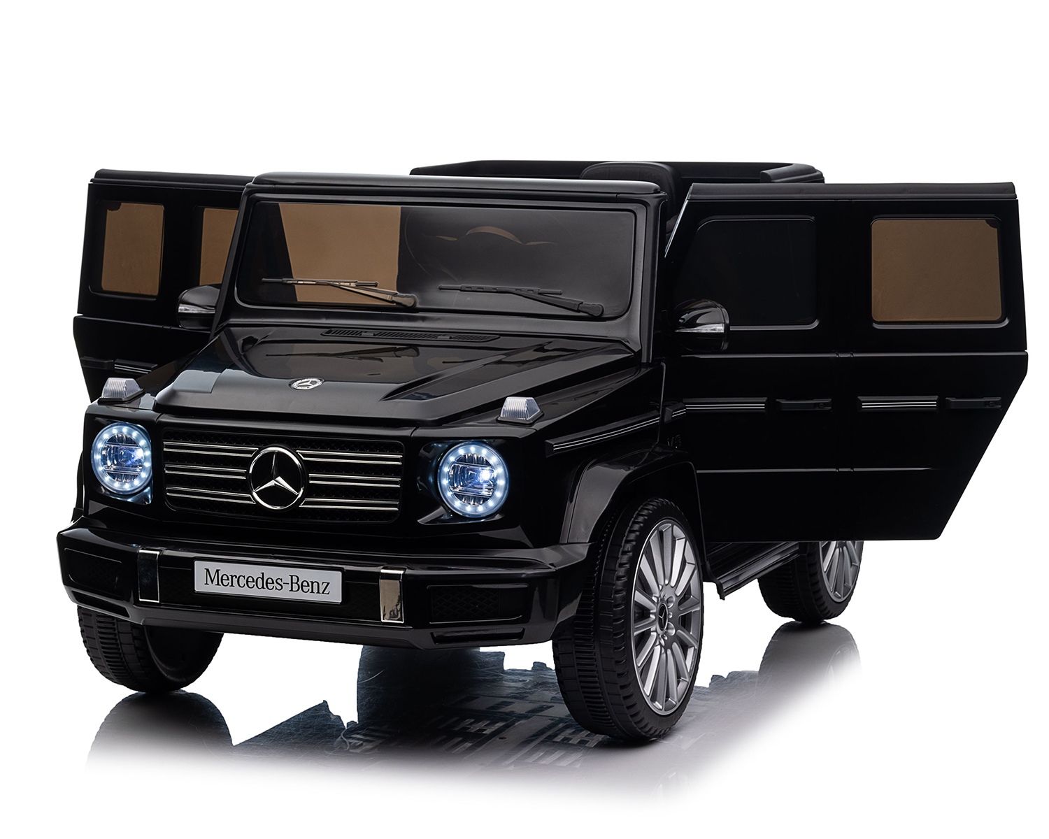 Акумулаторна кола Licensed Mercedes Benz G500 Black + батерия 12V10AH