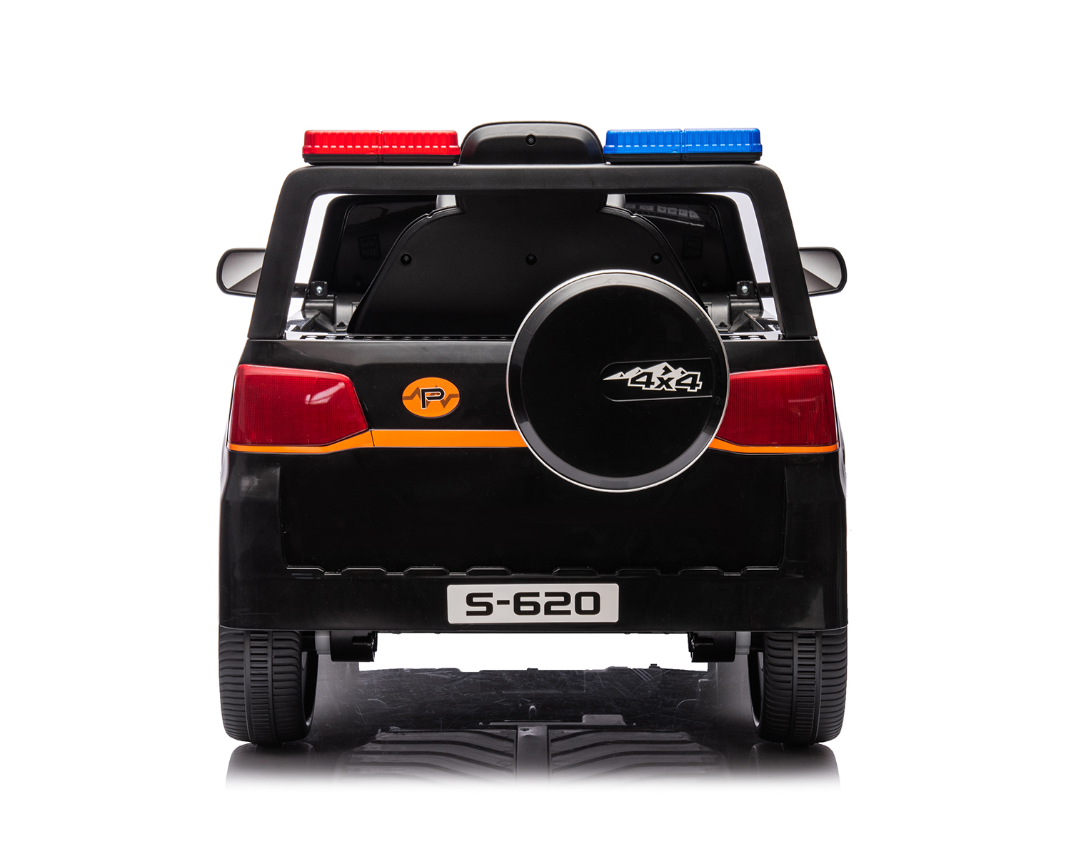 Акумулаторна кола Polizei Black + батерия 12V/4AH