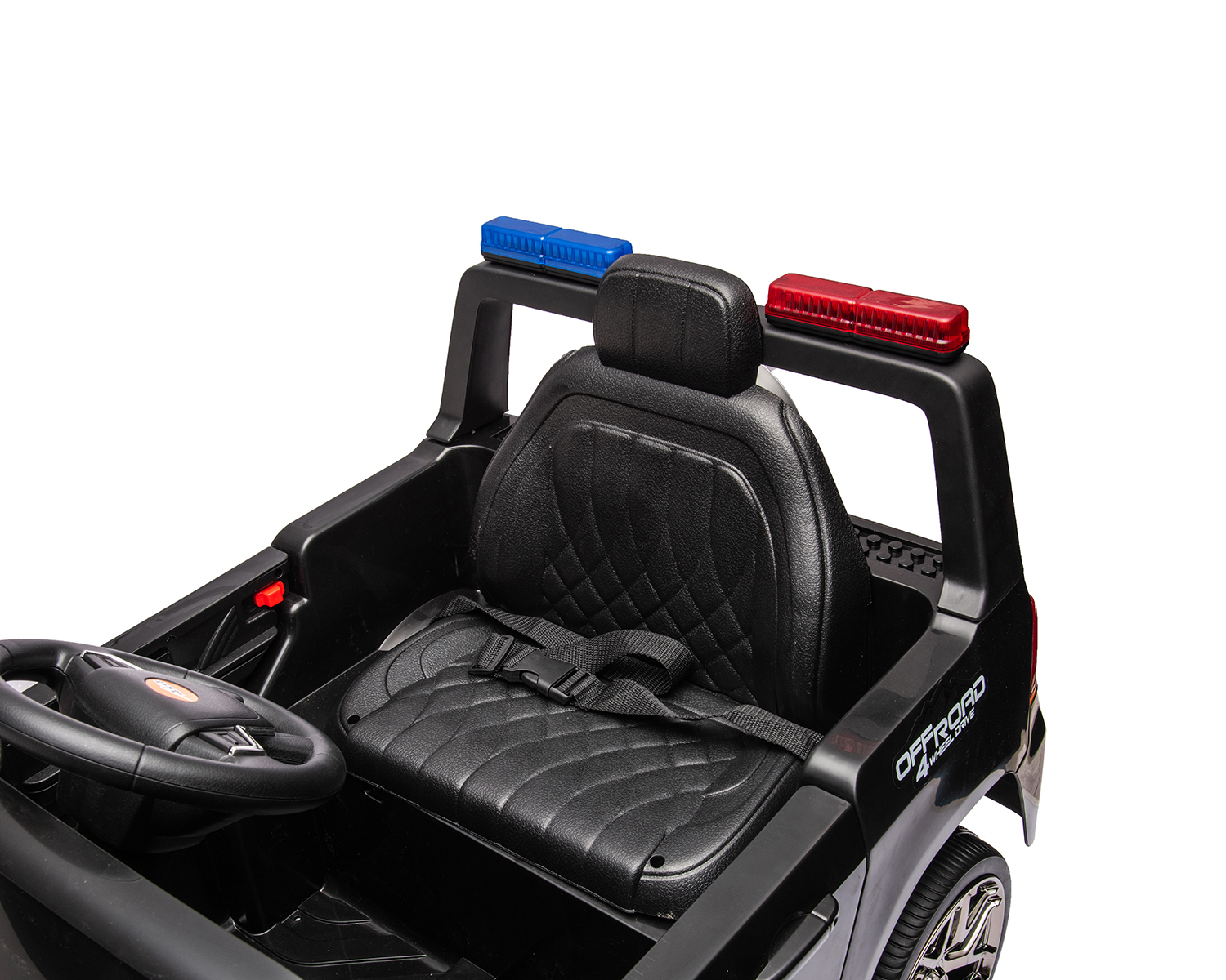 Акумулаторна кола Polizei Black + батерия 12V/4AH
