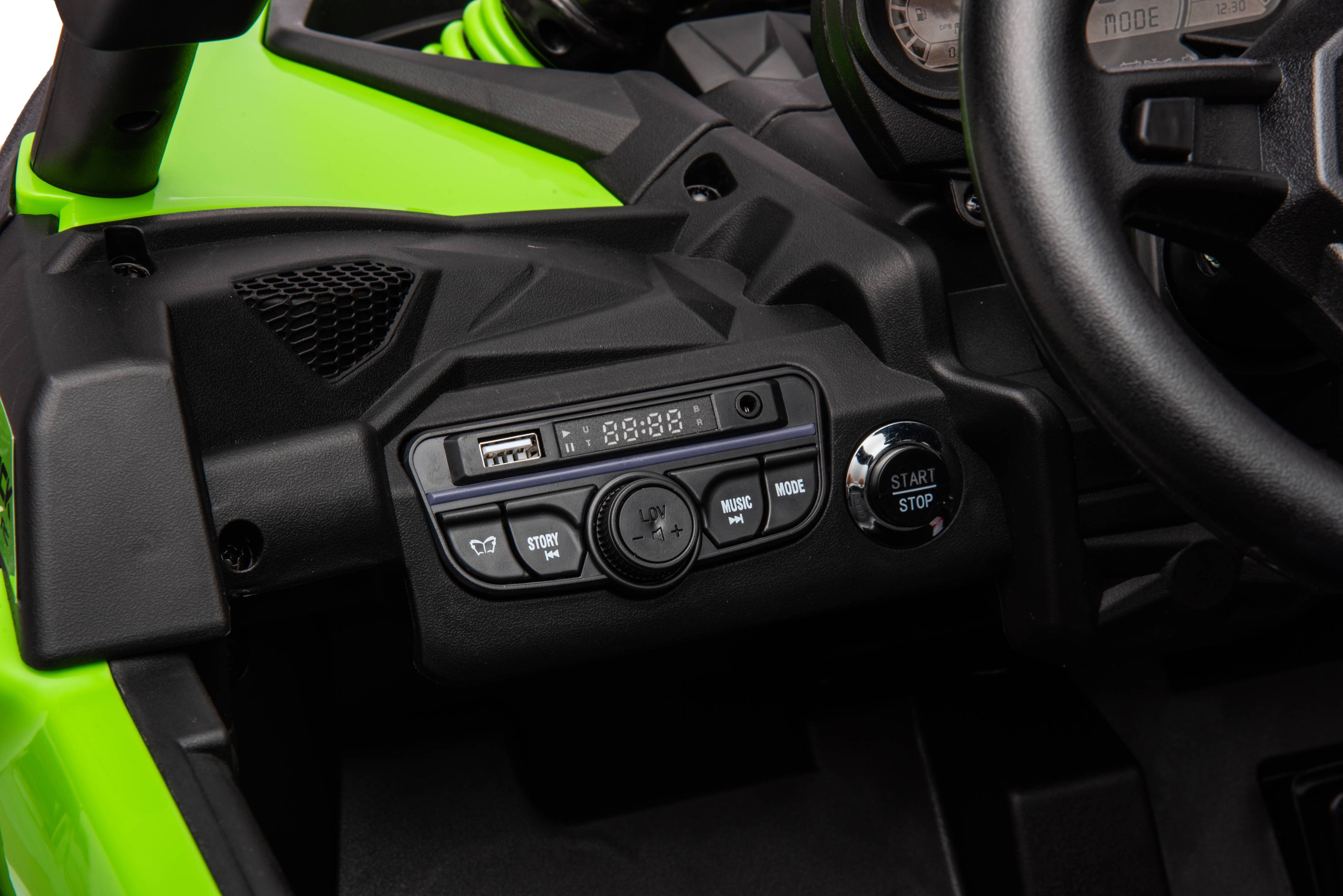Акумулаторна кола Licensed Can Am Maverick UTV Green