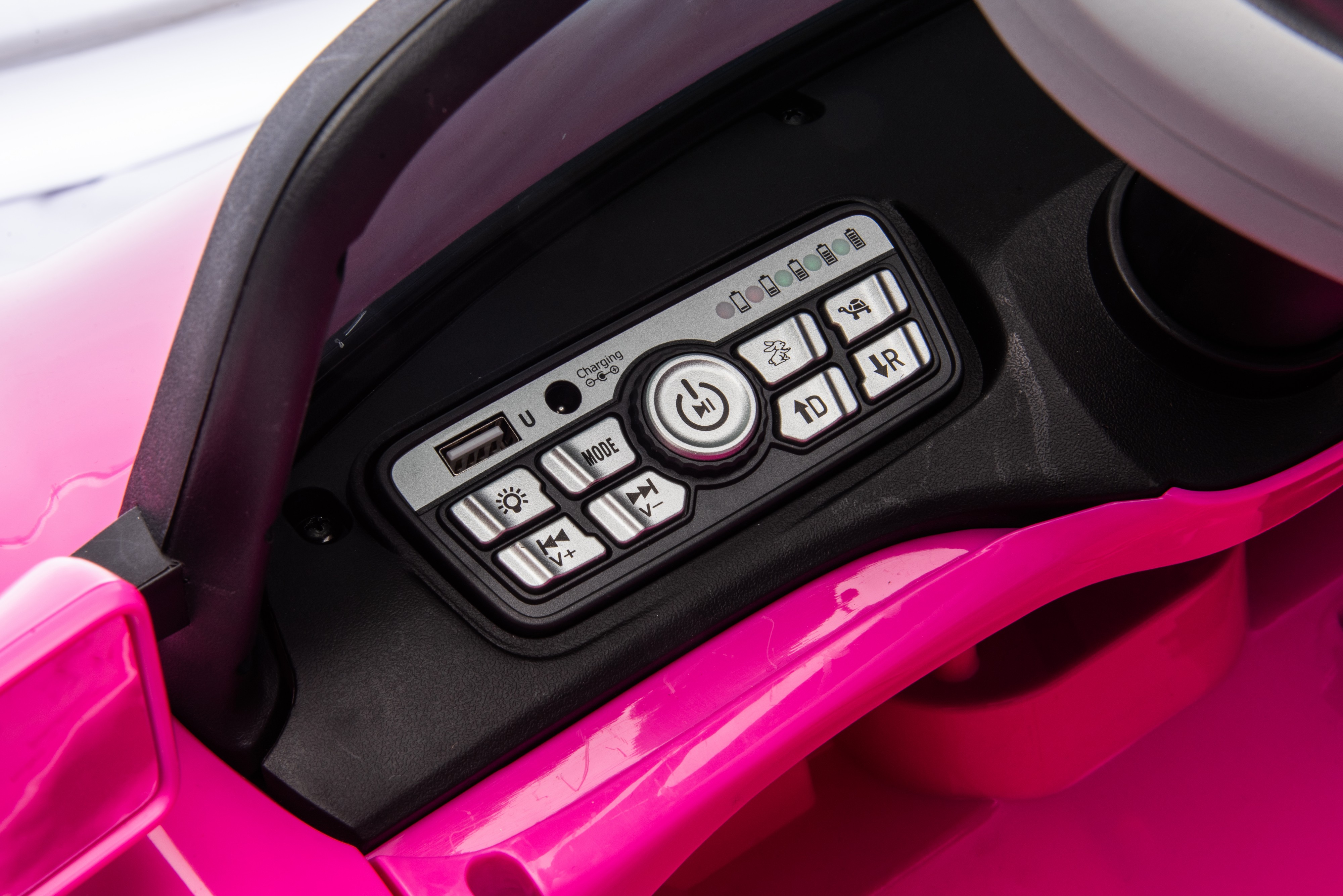 Акумулаторна кола Licensed Volkswagen E Buggy Pink