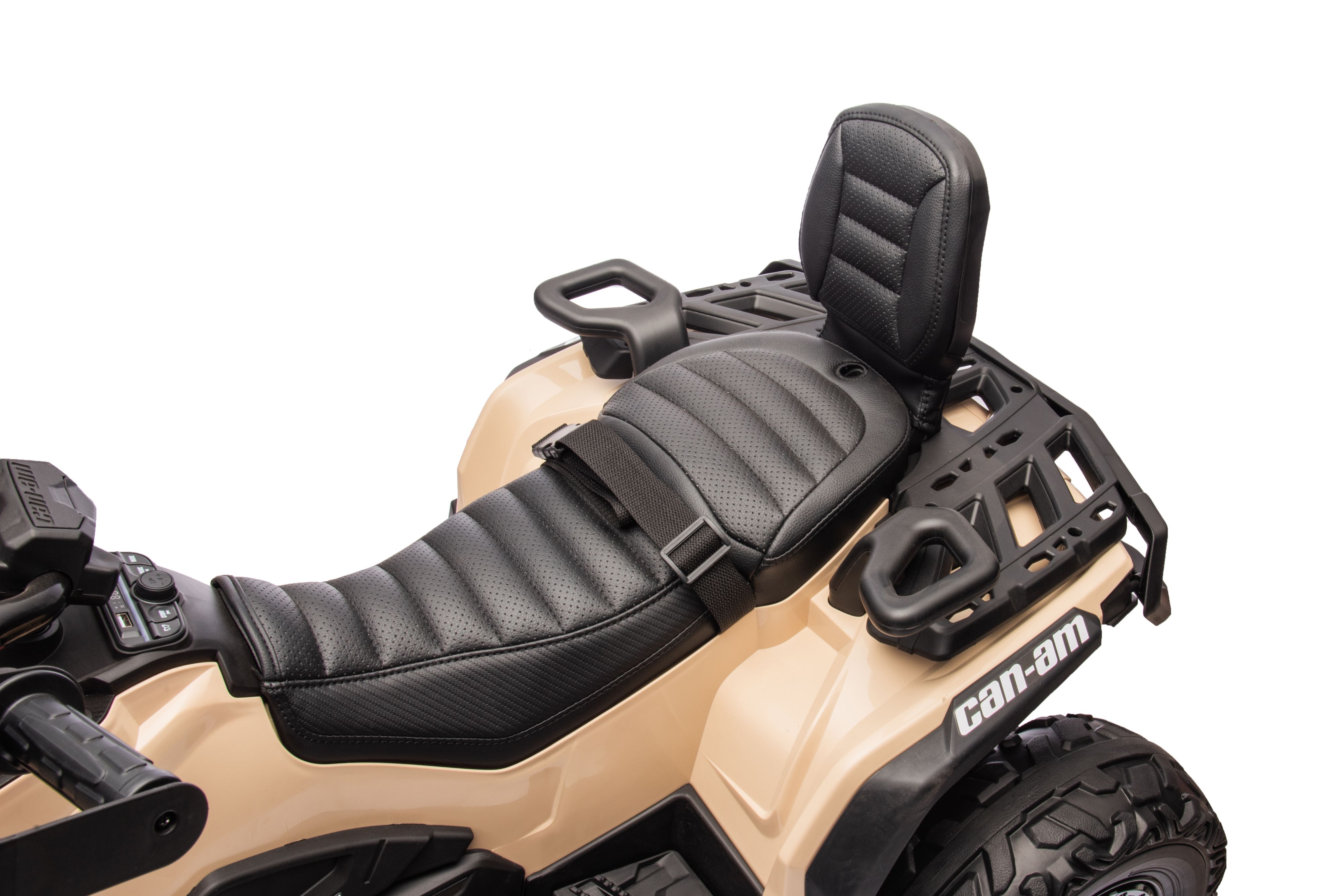 Акумулаторна кола Licensed Can Am Outlander ATV Khaki