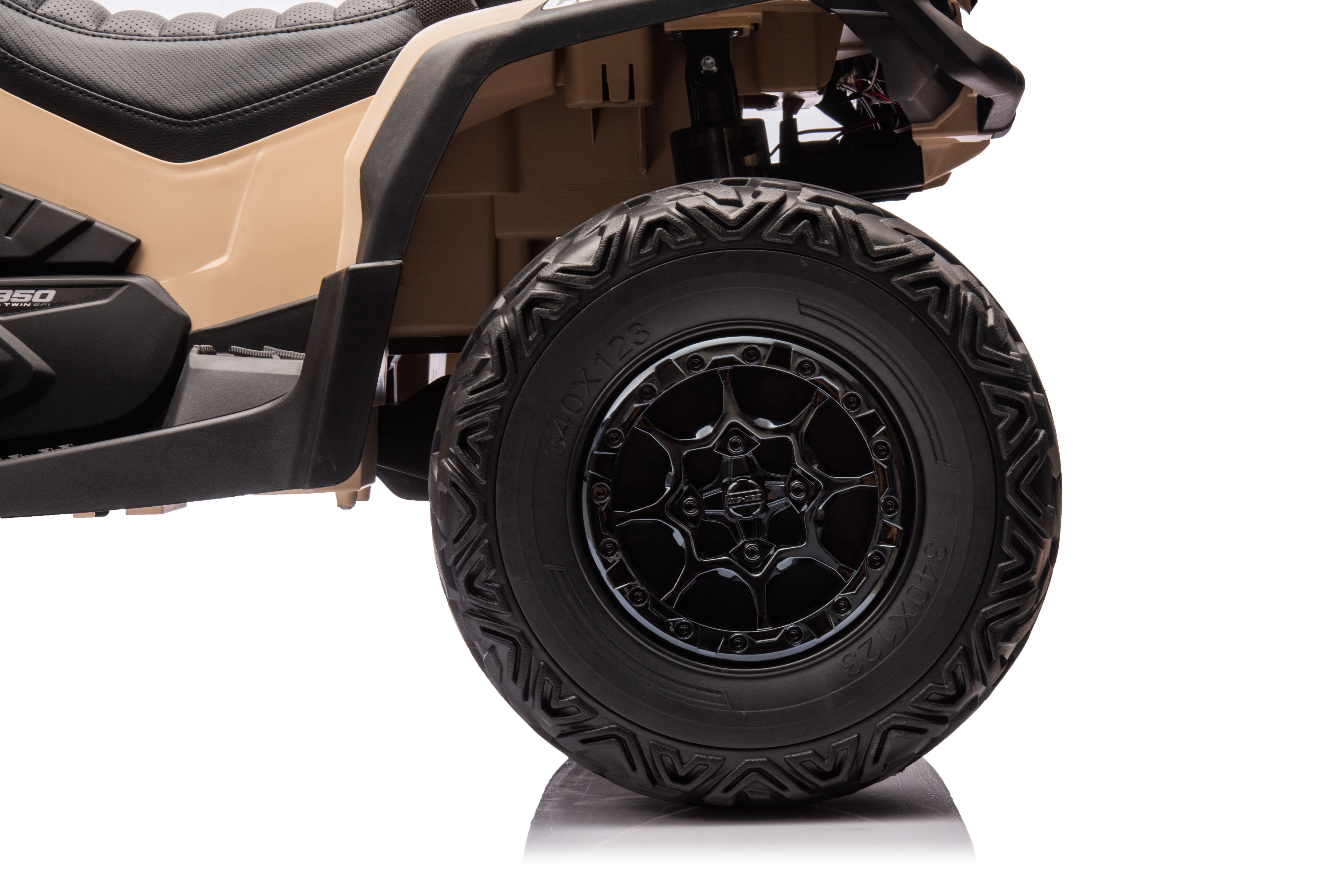 Акумулаторна кола Licensed Can Am Outlander ATV Khaki