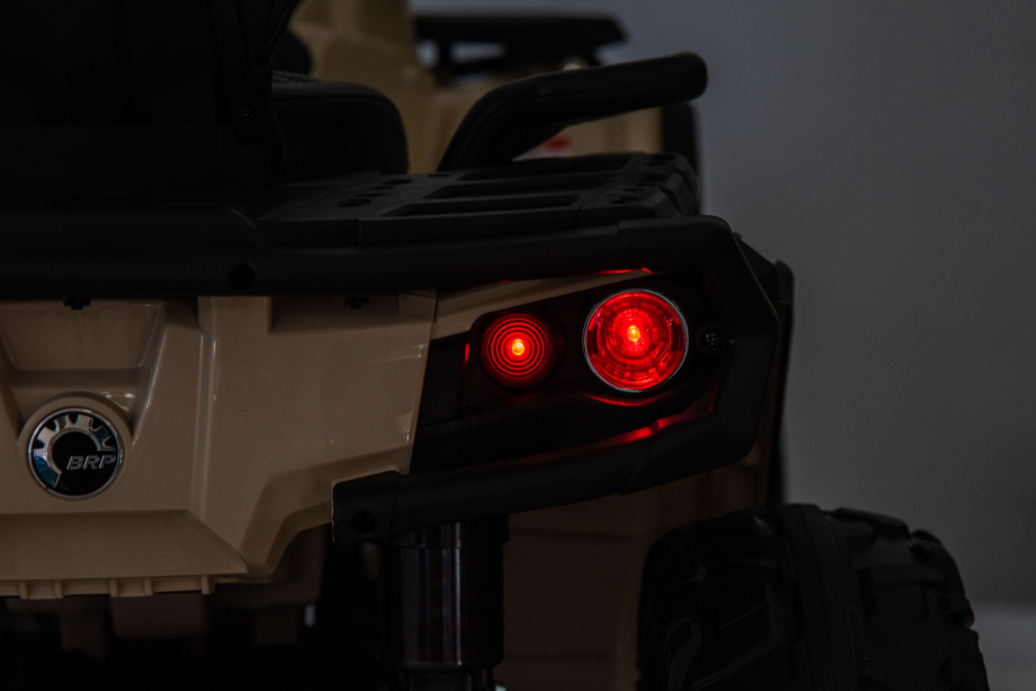 Акумулаторна кола Licensed Can Am Outlander ATV Khaki