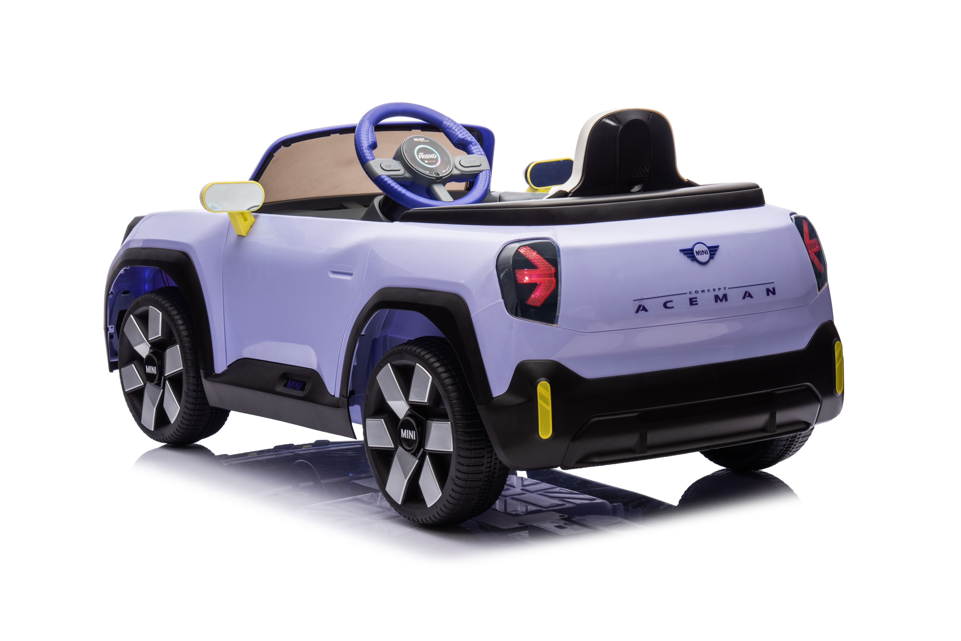 Акумулаторна кола Licensed Mini Cconcept Aceman Purple
