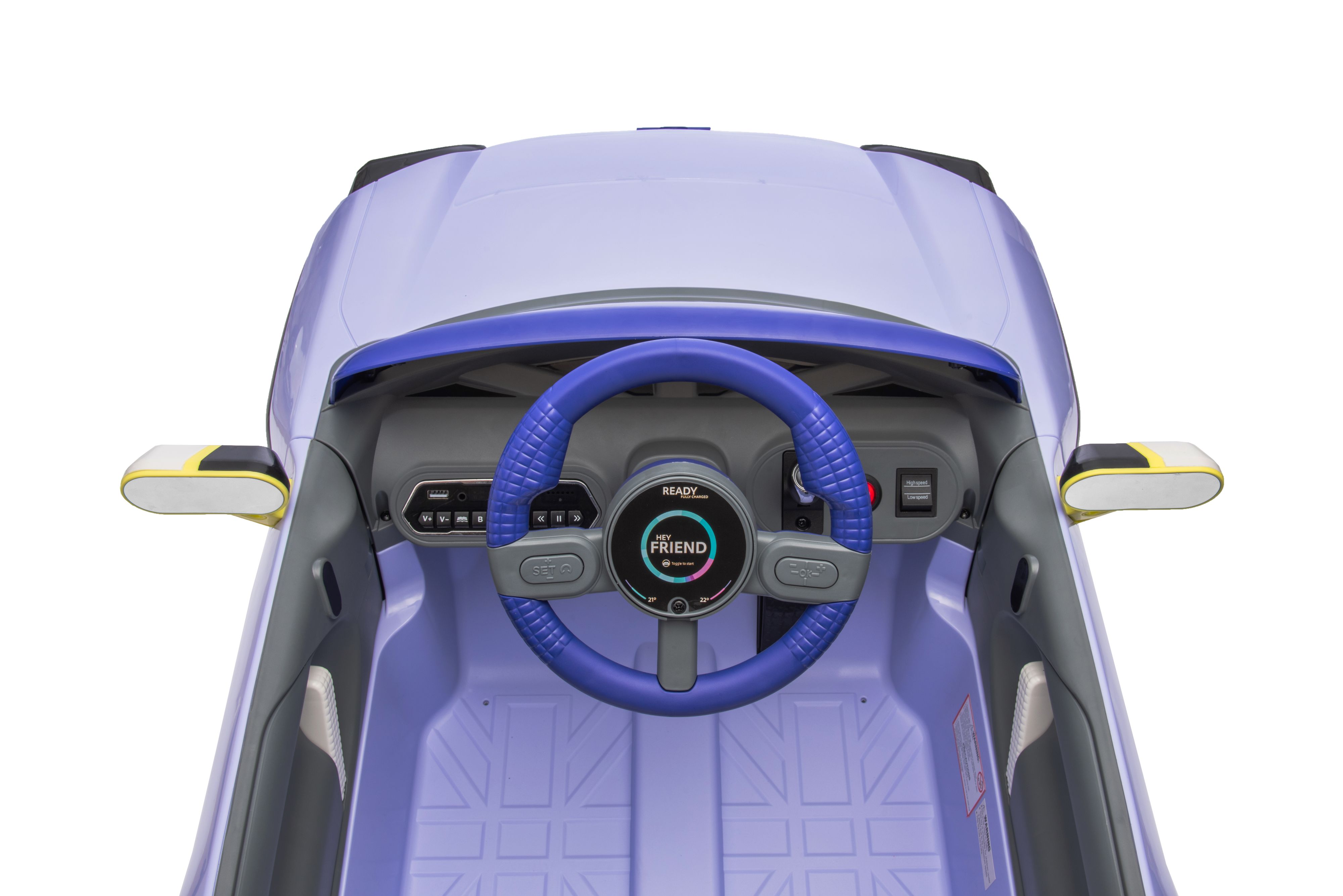Акумулаторна кола Licensed Mini Cconcept Aceman Purple