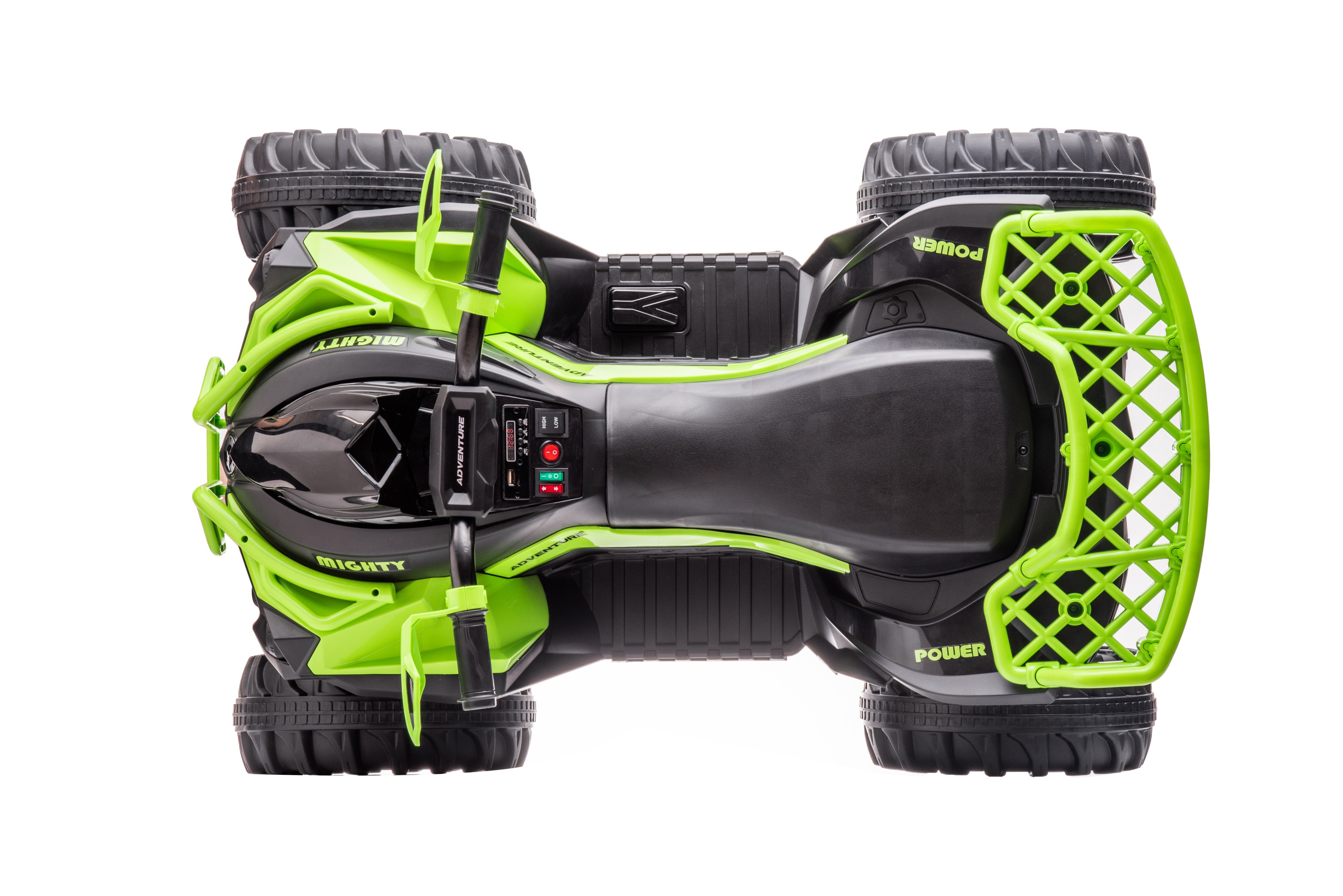 Акумулаторна кола Buggy Basket Green