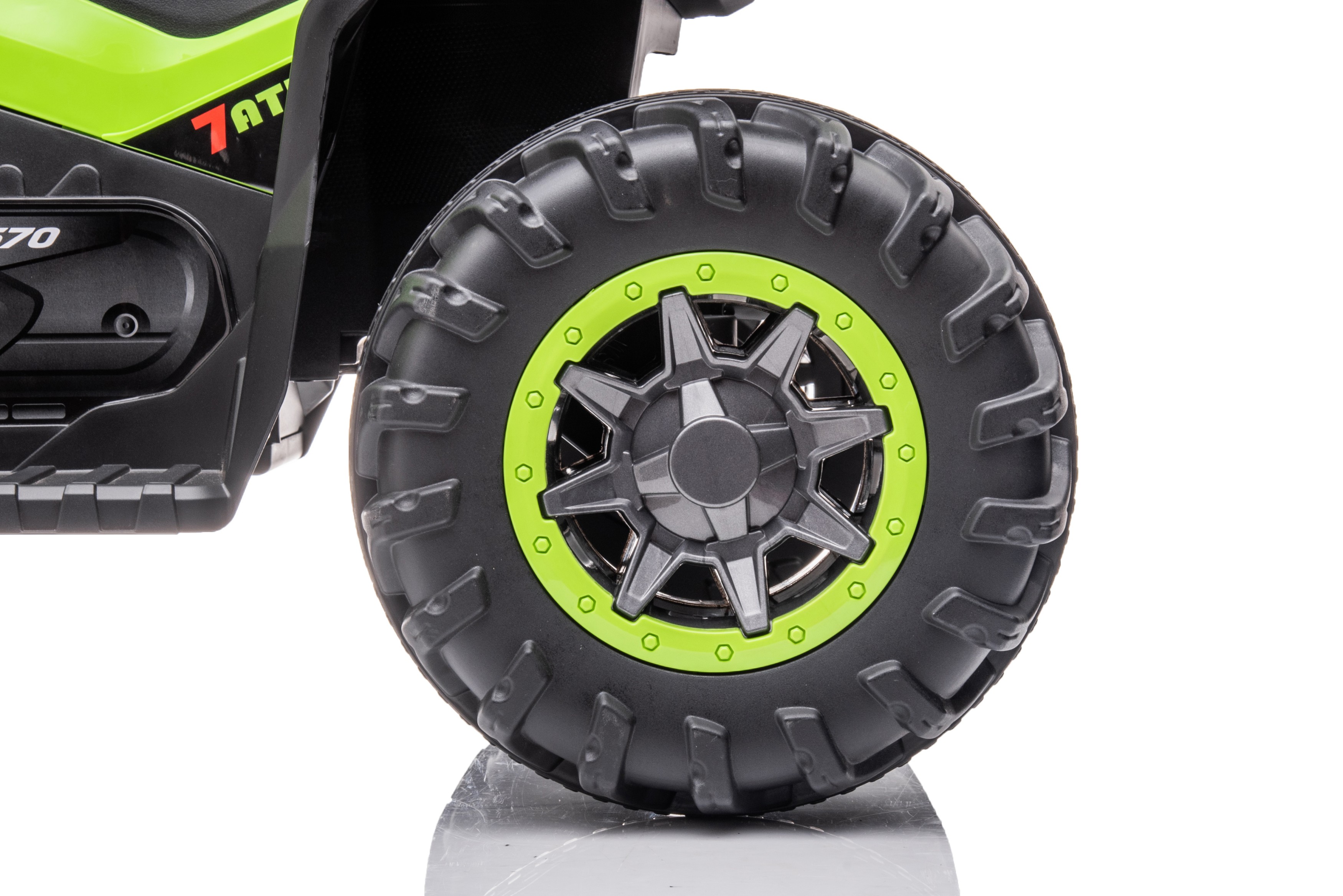 Акумулаторна кола Buggy Basket Green