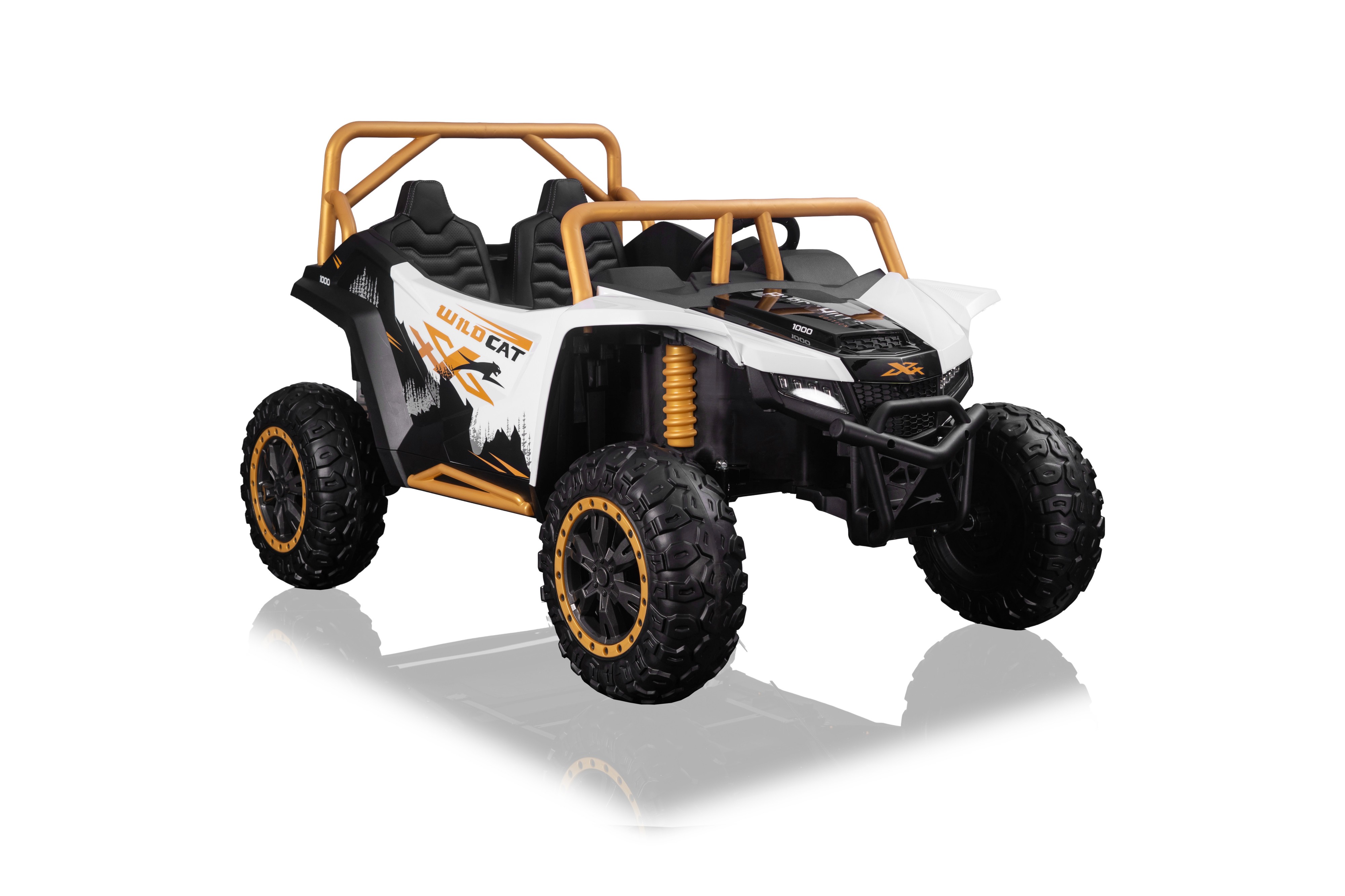 Акумулаторна кола Licensed Arctic Cat white