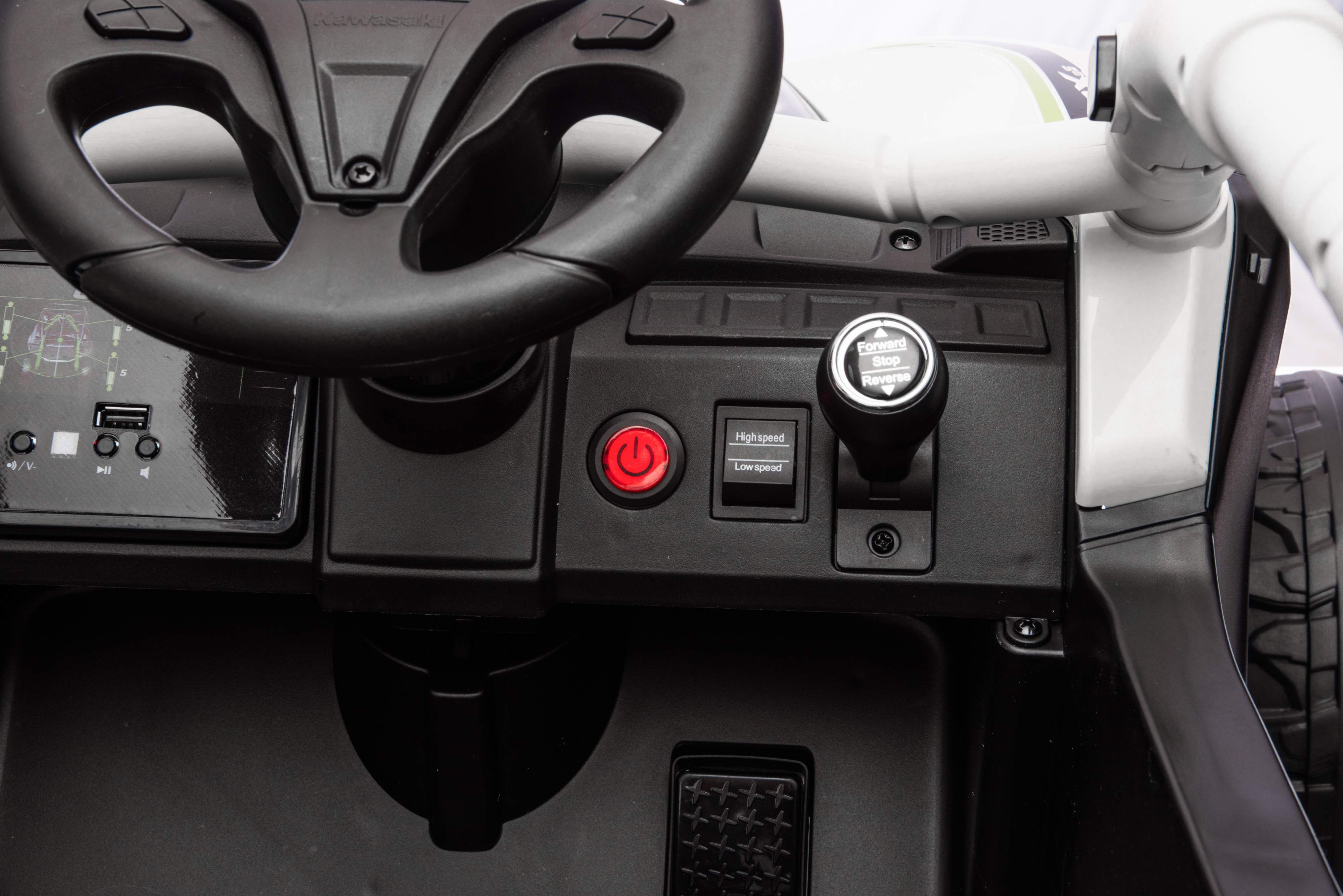 Акумулаторна кола Licensed Kawasaki KRX 1000 Grey-Black
