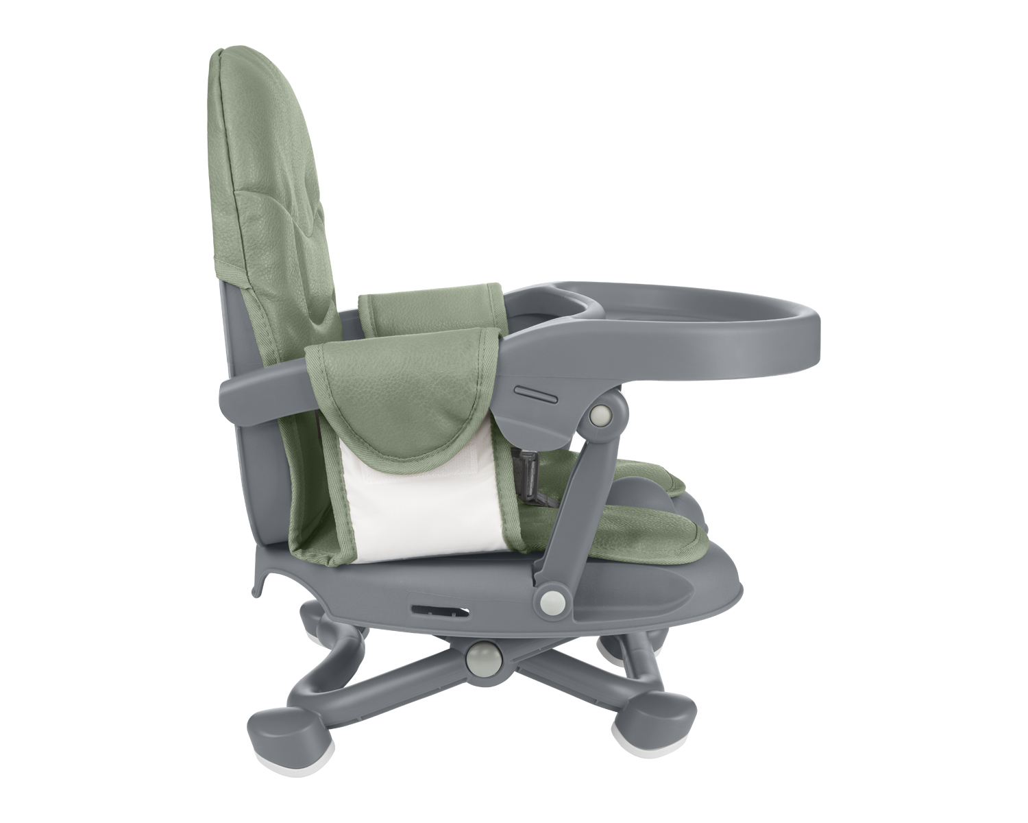Седалка за хранене повдигаща Pappo Army Green 2025
