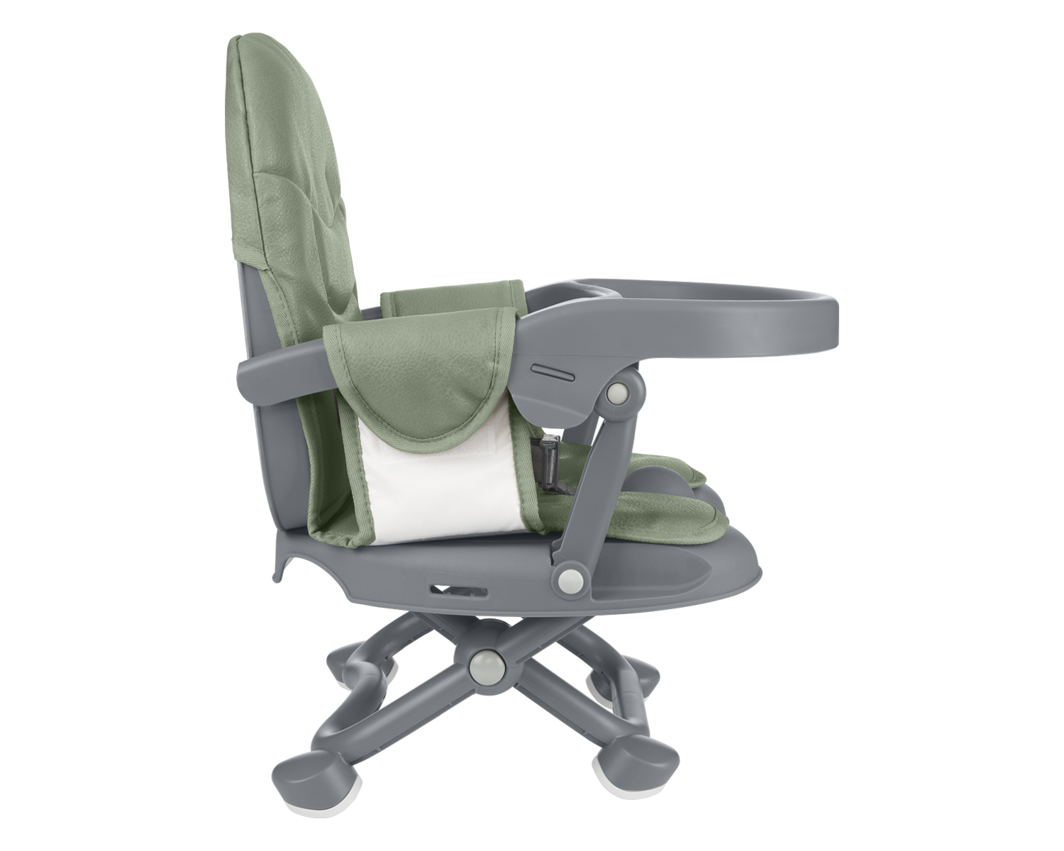 Седалка за хранене повдигаща Pappo Army Green 2025