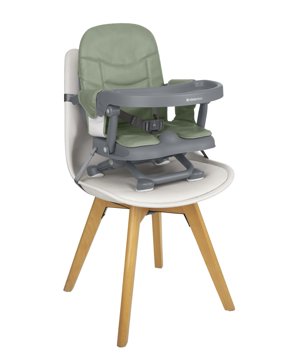 Седалка за хранене повдигаща Pappo Army Green 2025