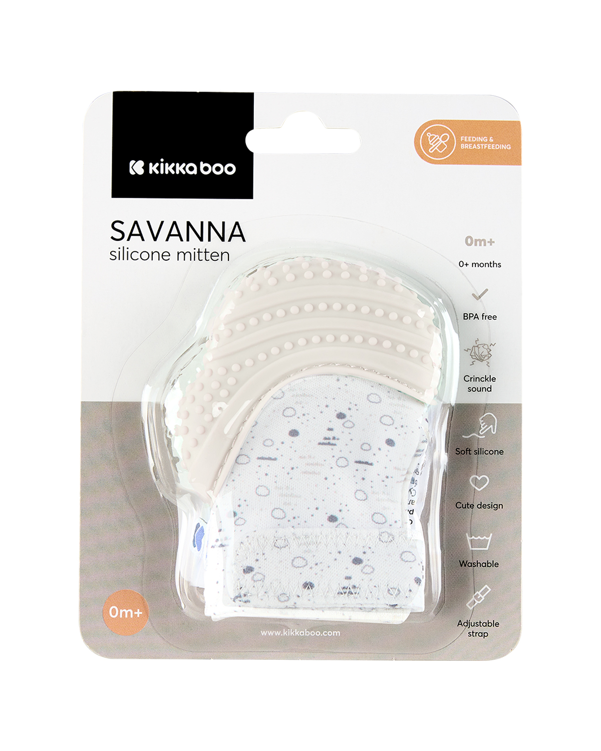 Ръкавица за венци и зъби Savanna Grey