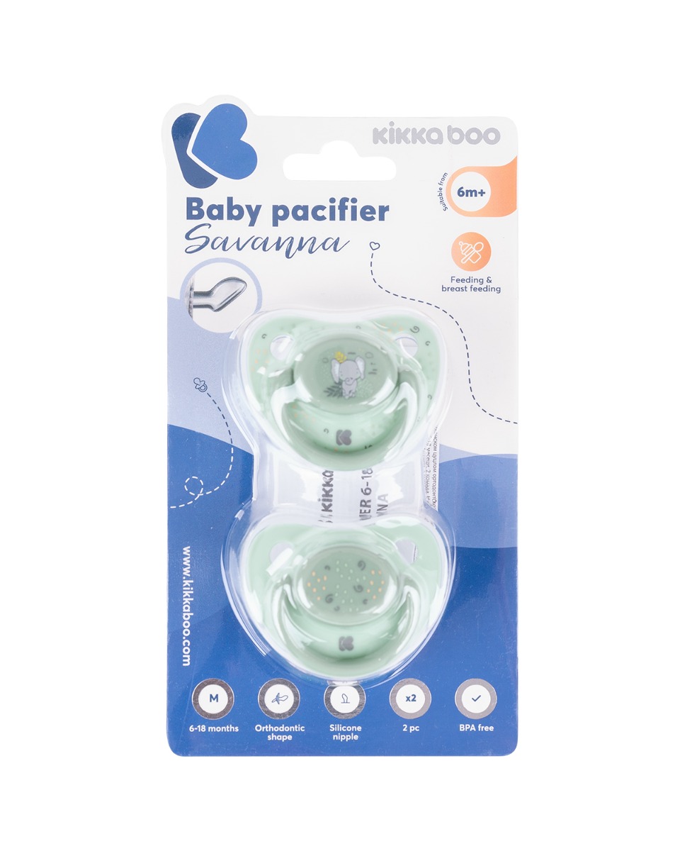 Залъгалка 6-18м Savanna Mint 2бр