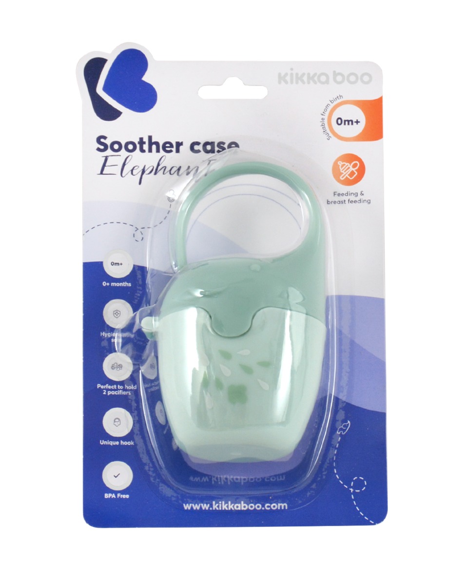 Кутия за залъгалка Elephant Mint