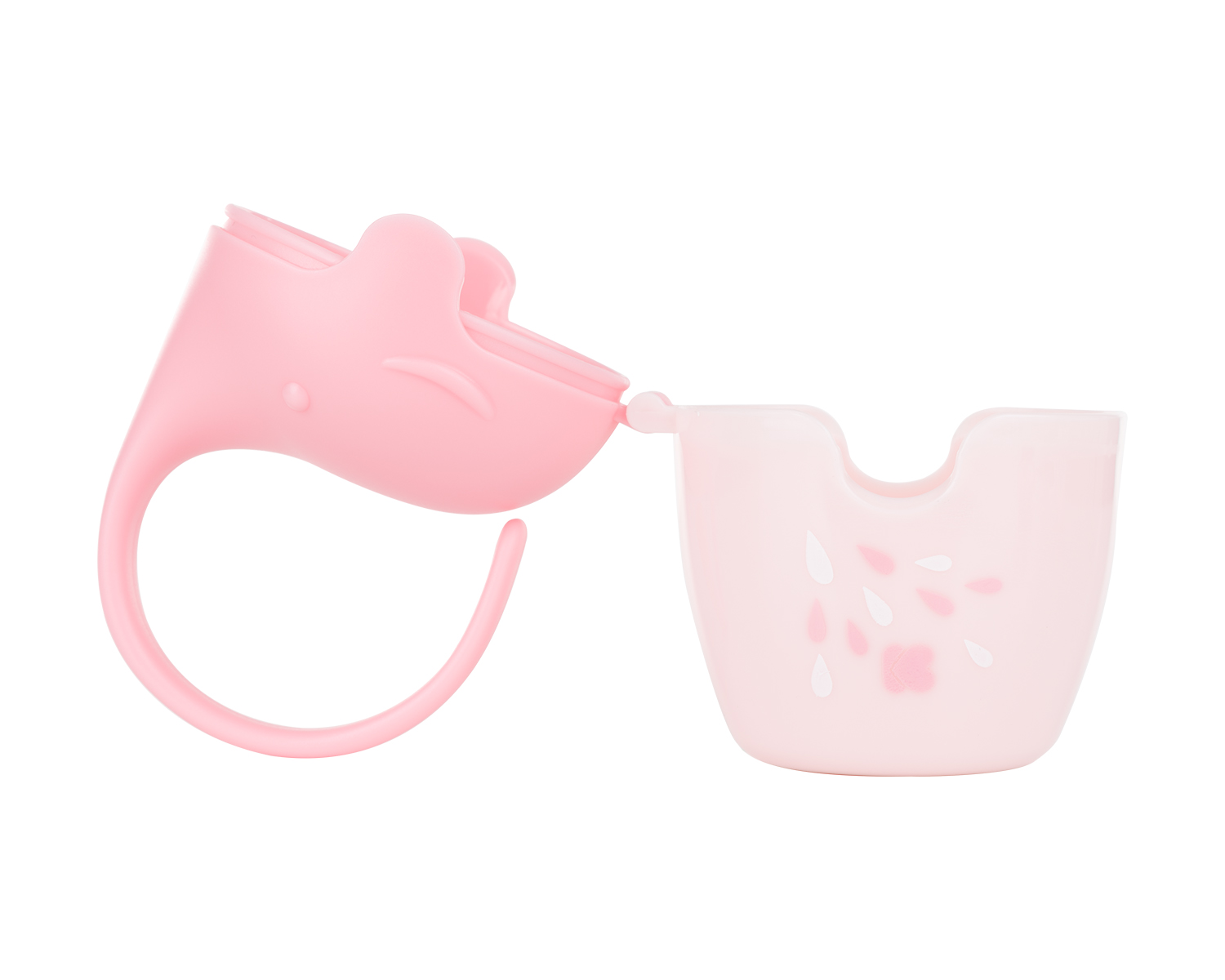 Кутия за залъгалка Elephant Pink