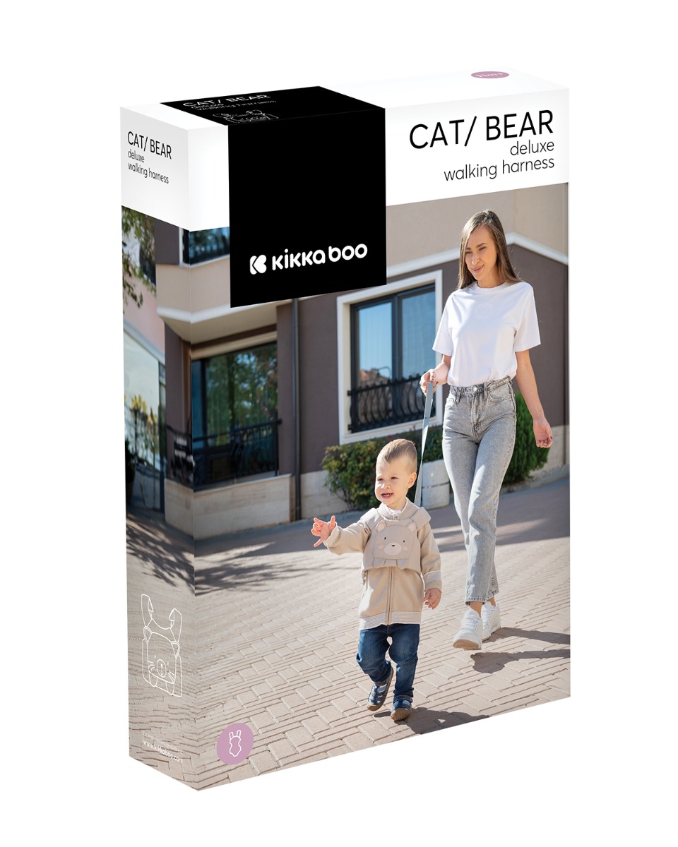 Каишка за прохождане Cat Grey 2024
